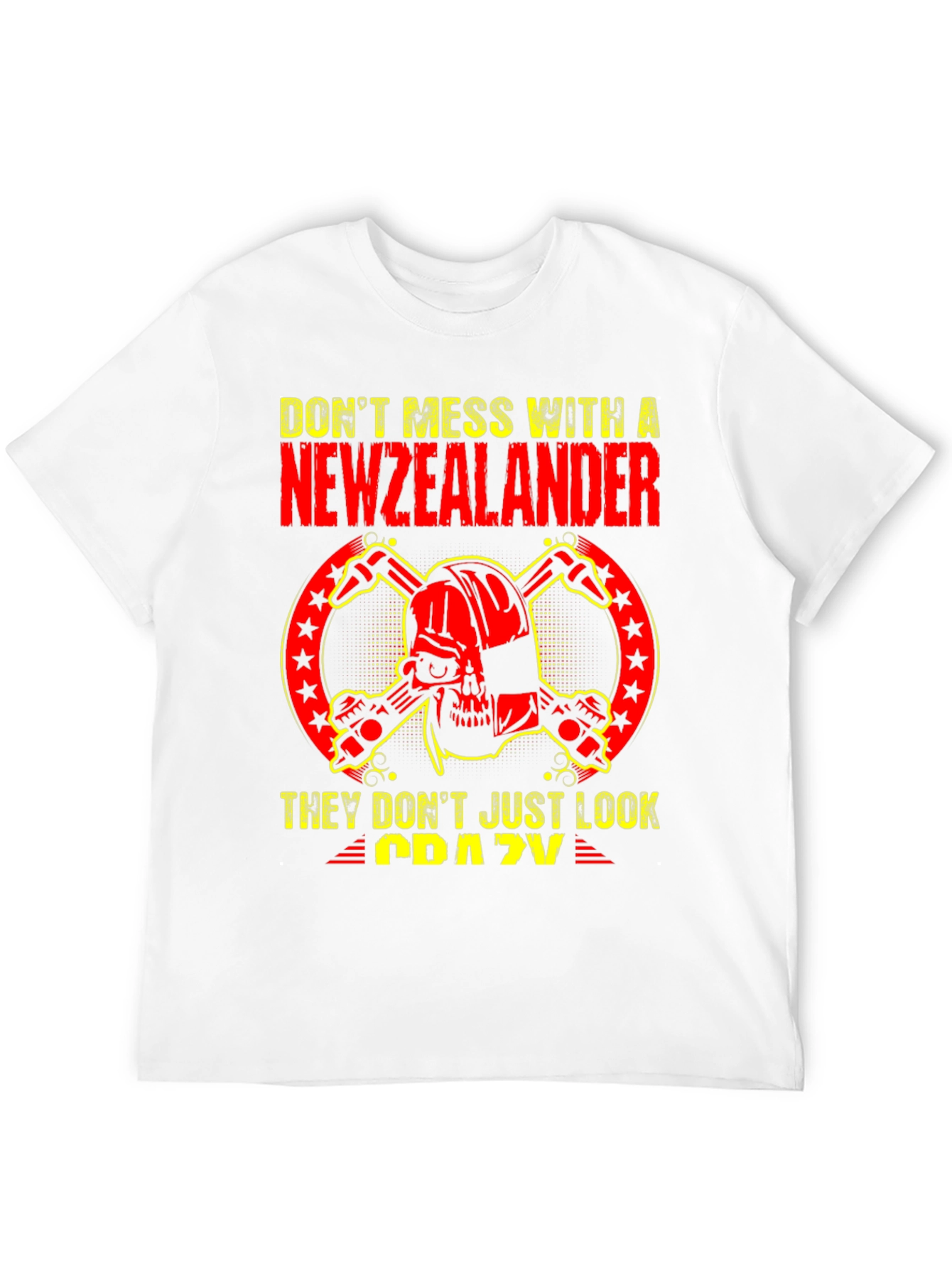 New Zealander Graphic Tee - Crazy Edition