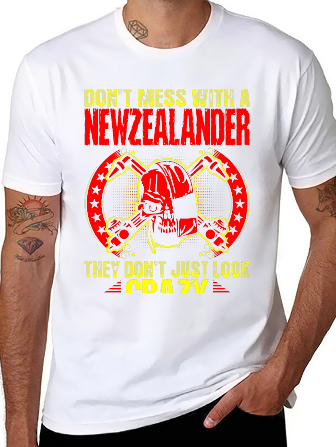 New Zealander Graphic Tee - Crazy Edition