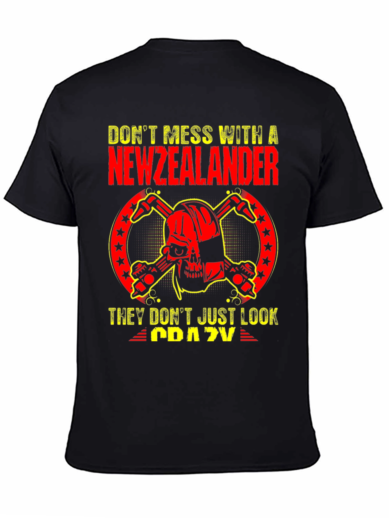 New Zealander Graphic Tee - Crazy Edition