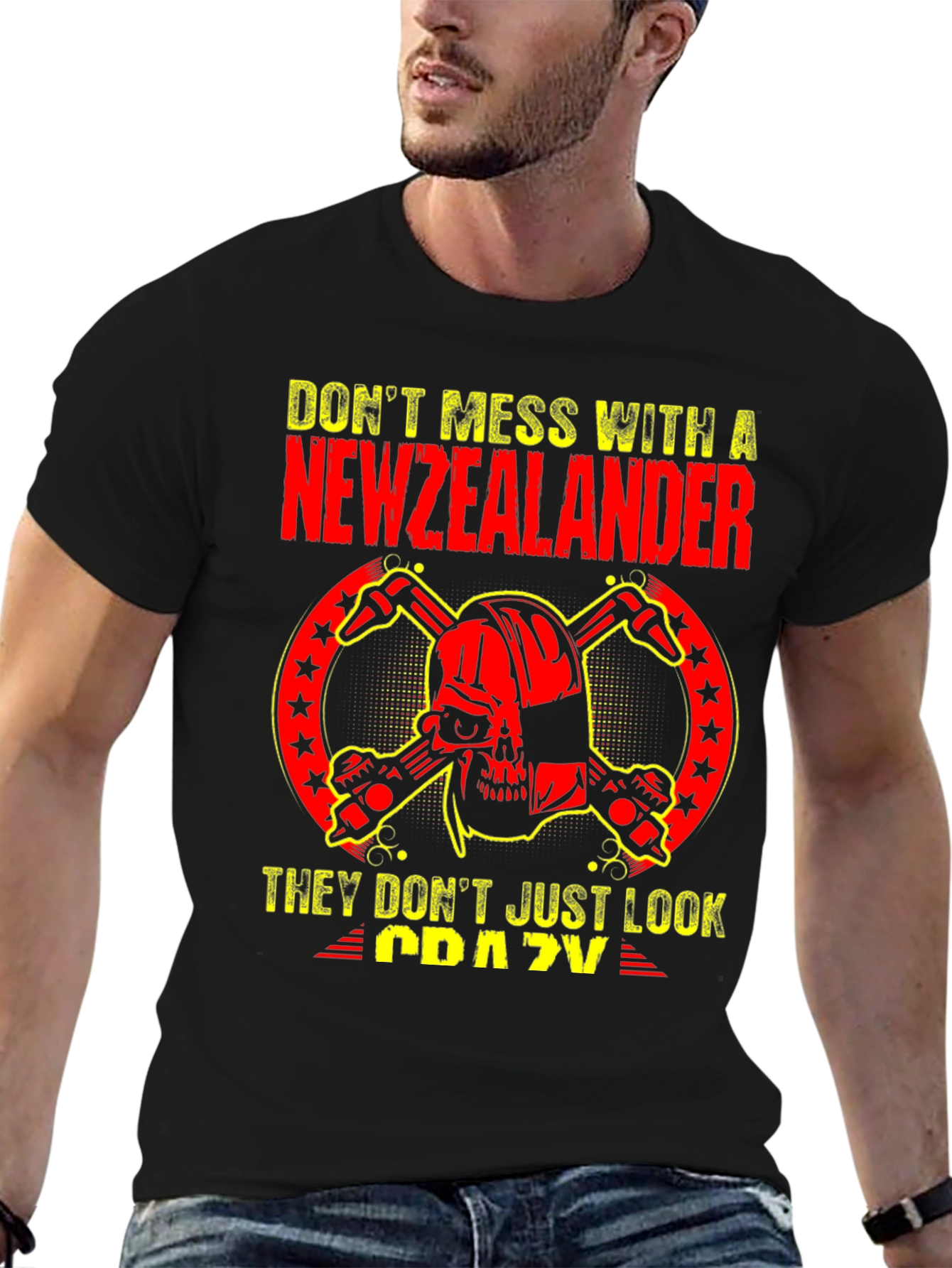 New Zealander Graphic Tee - Crazy Edition