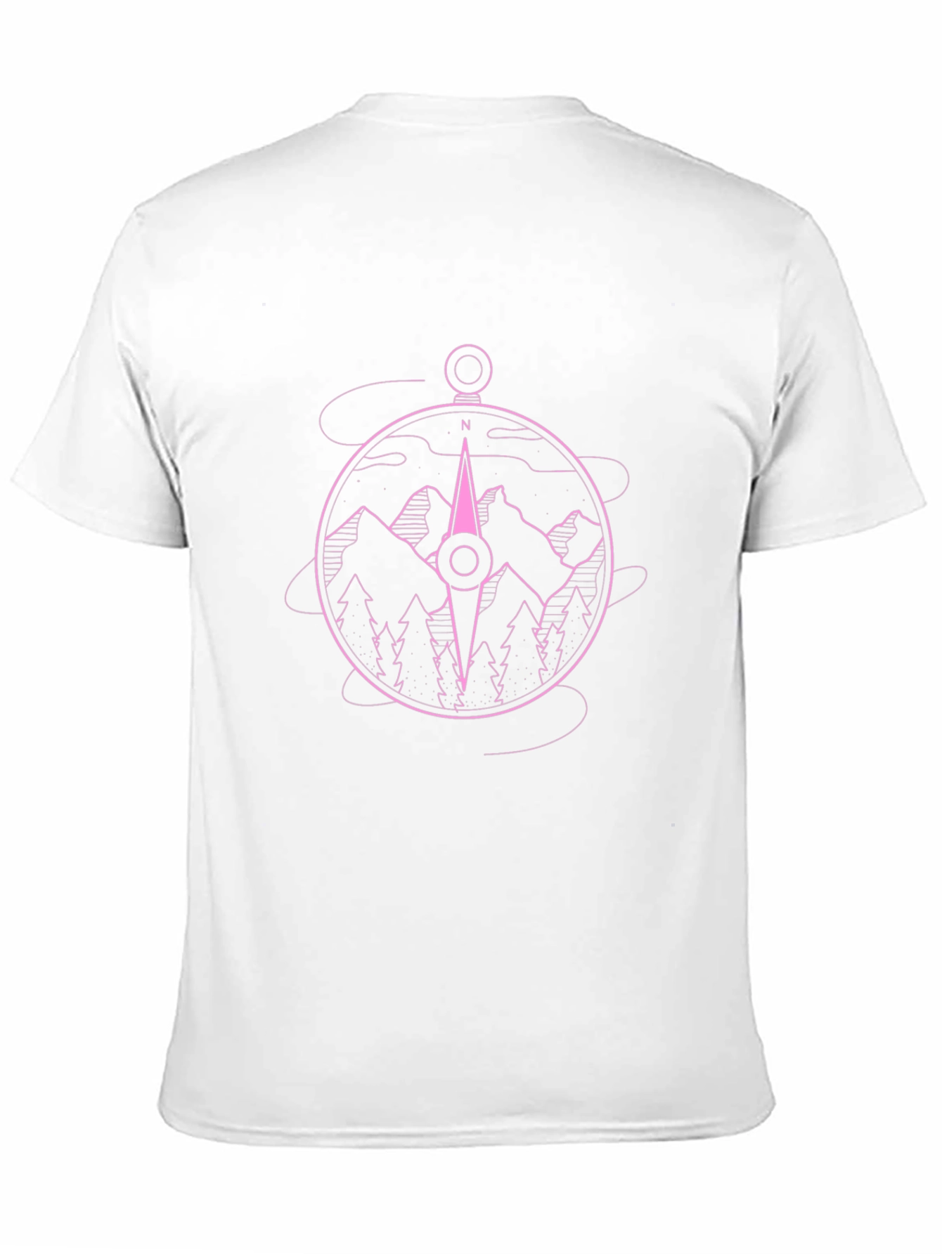 Compass Mountain Graphic T-Shirt