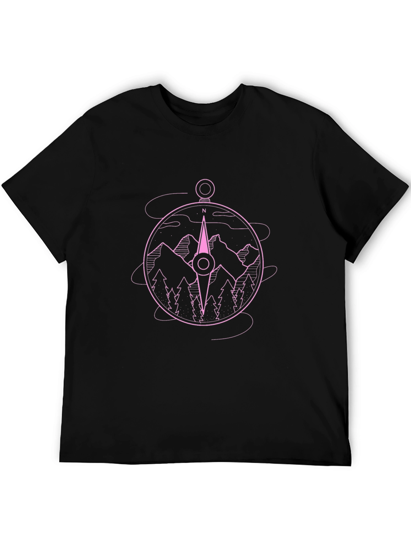 Compass Mountain Graphic T-Shirt
