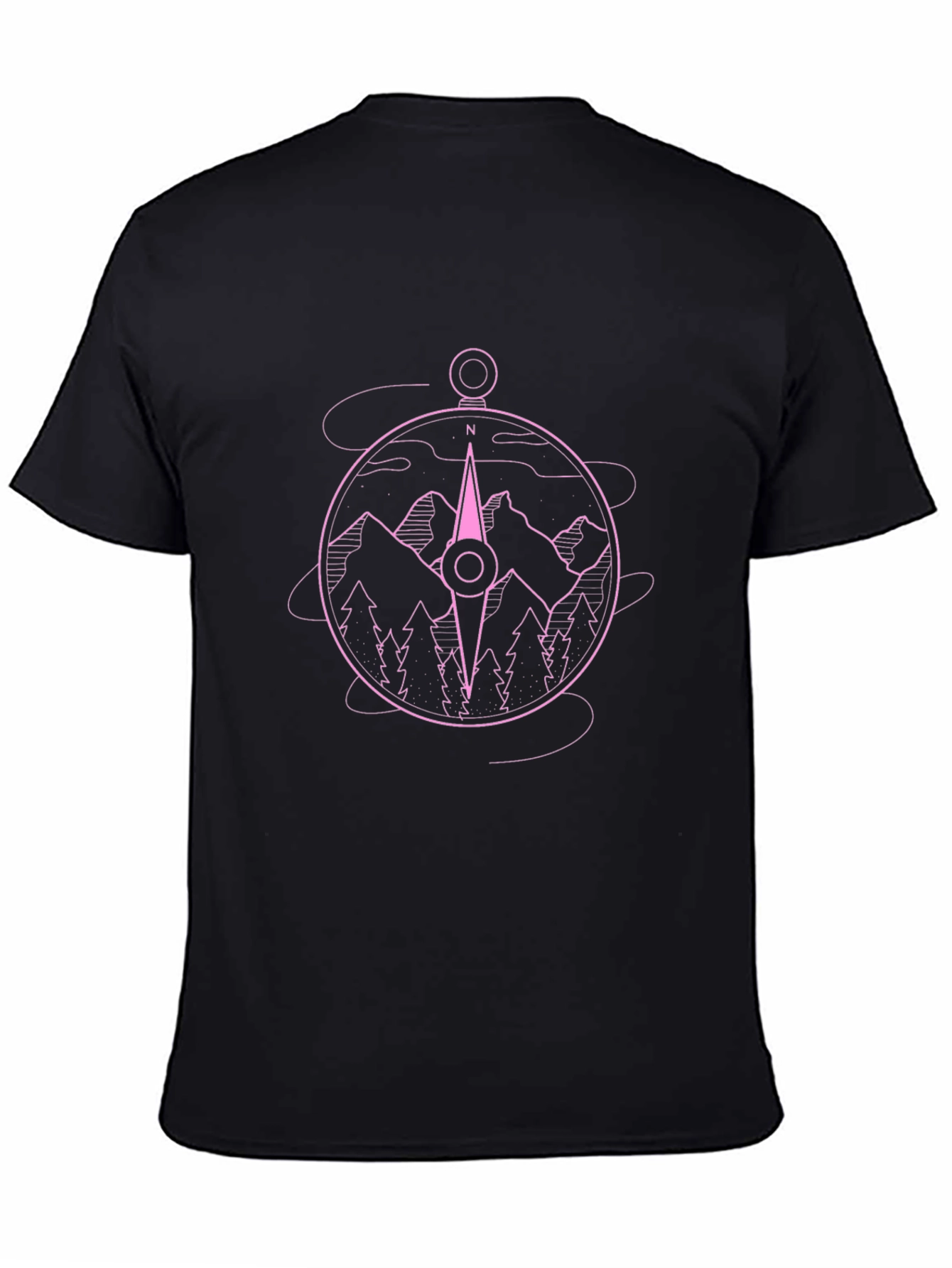 Compass Mountain Graphic T-Shirt