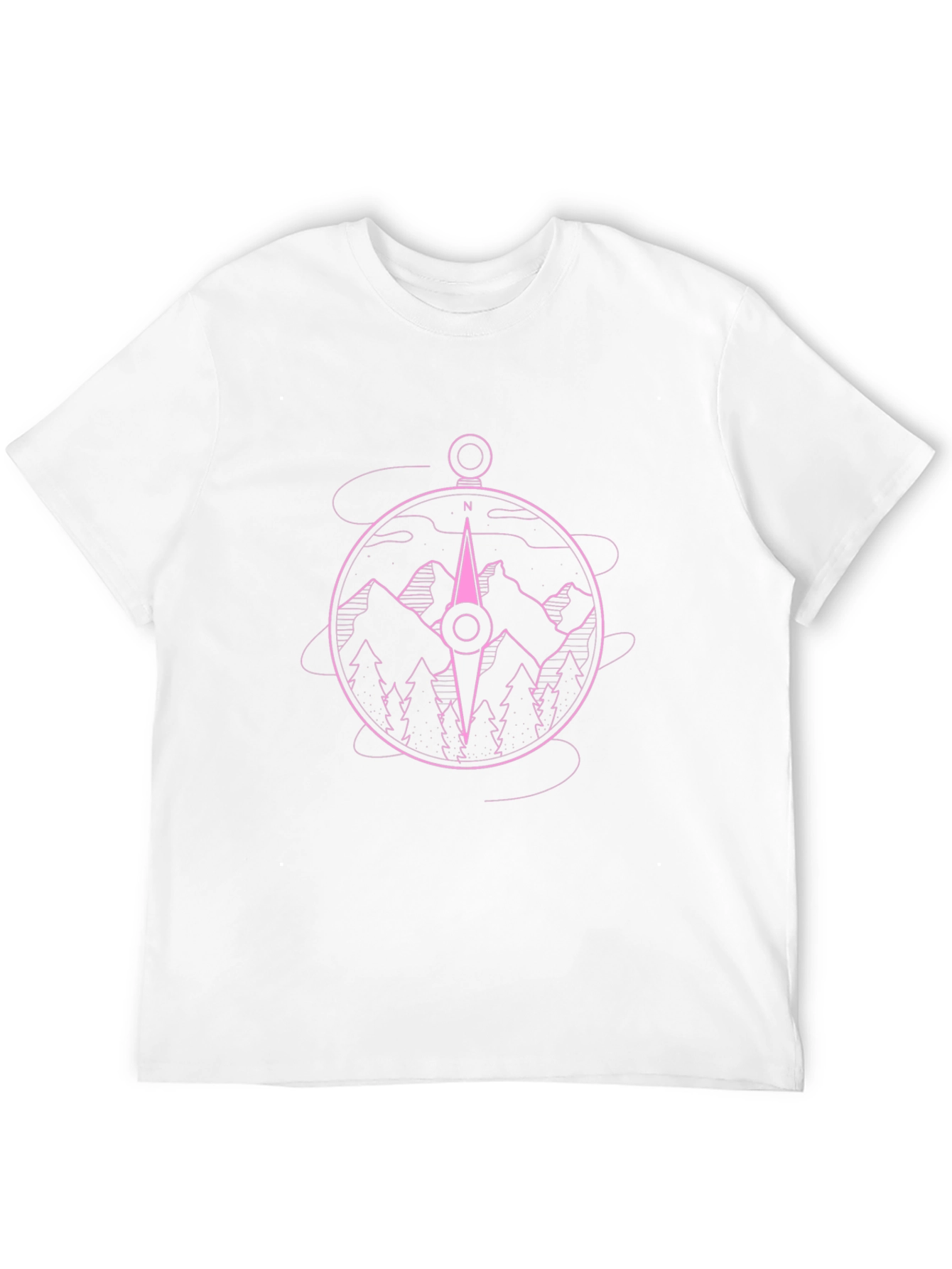 Compass Mountain Graphic T-Shirt