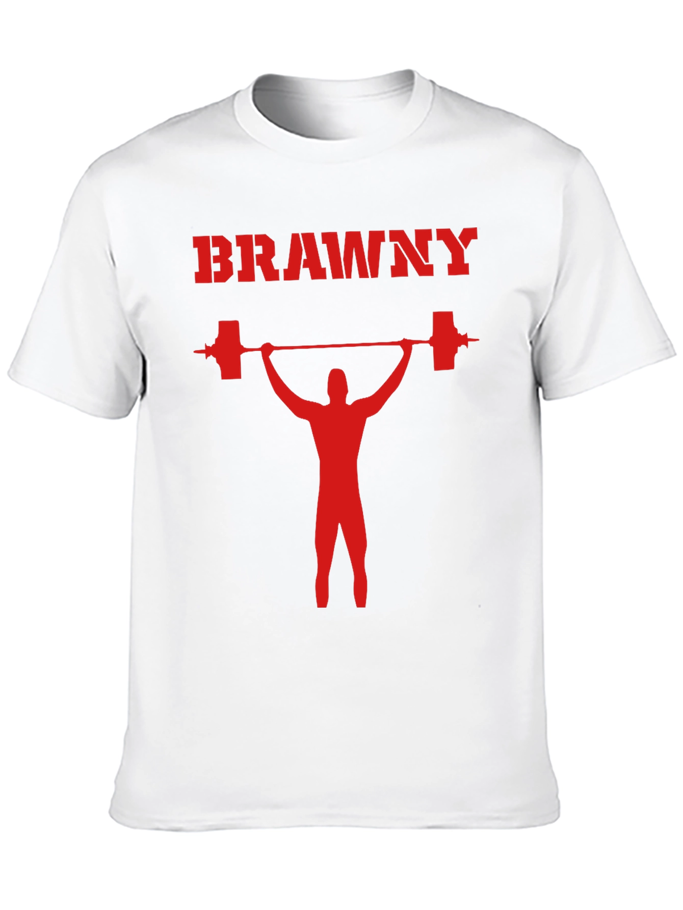 BRAWNY Weightlifting T-Shirt - Black Gym Tee