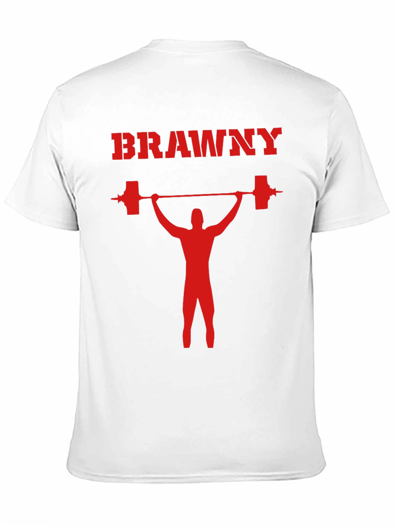 BRAWNY Weightlifting T-Shirt - Black Gym Tee