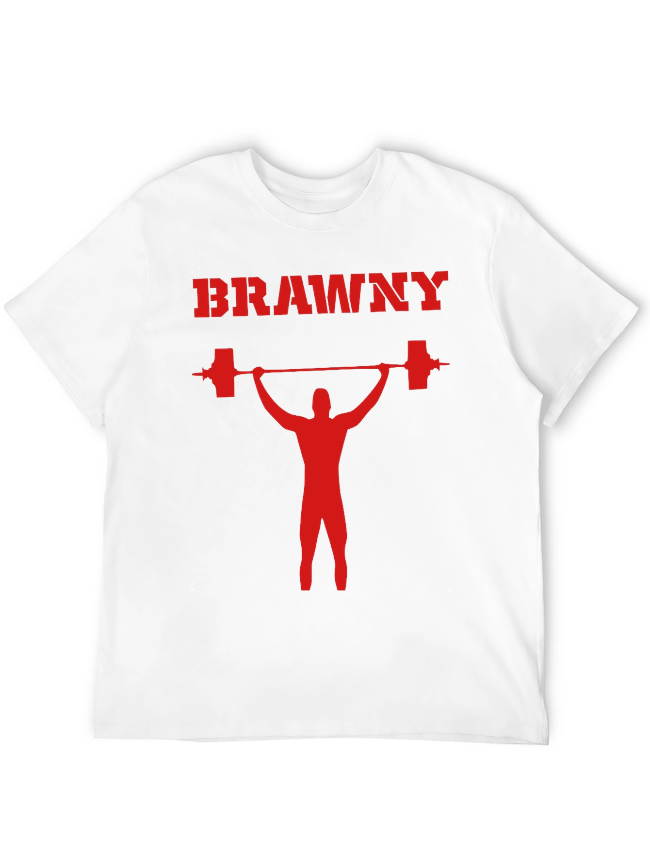 BRAWNY Weightlifting T-Shirt - Black Gym Tee