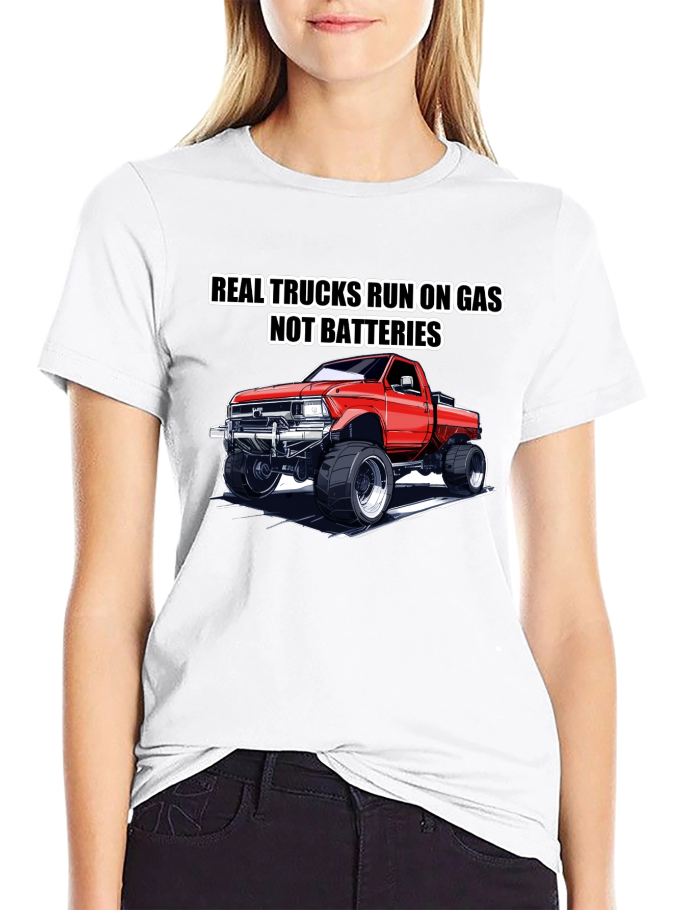 Real Trucks Run on Gas T-Shirt
