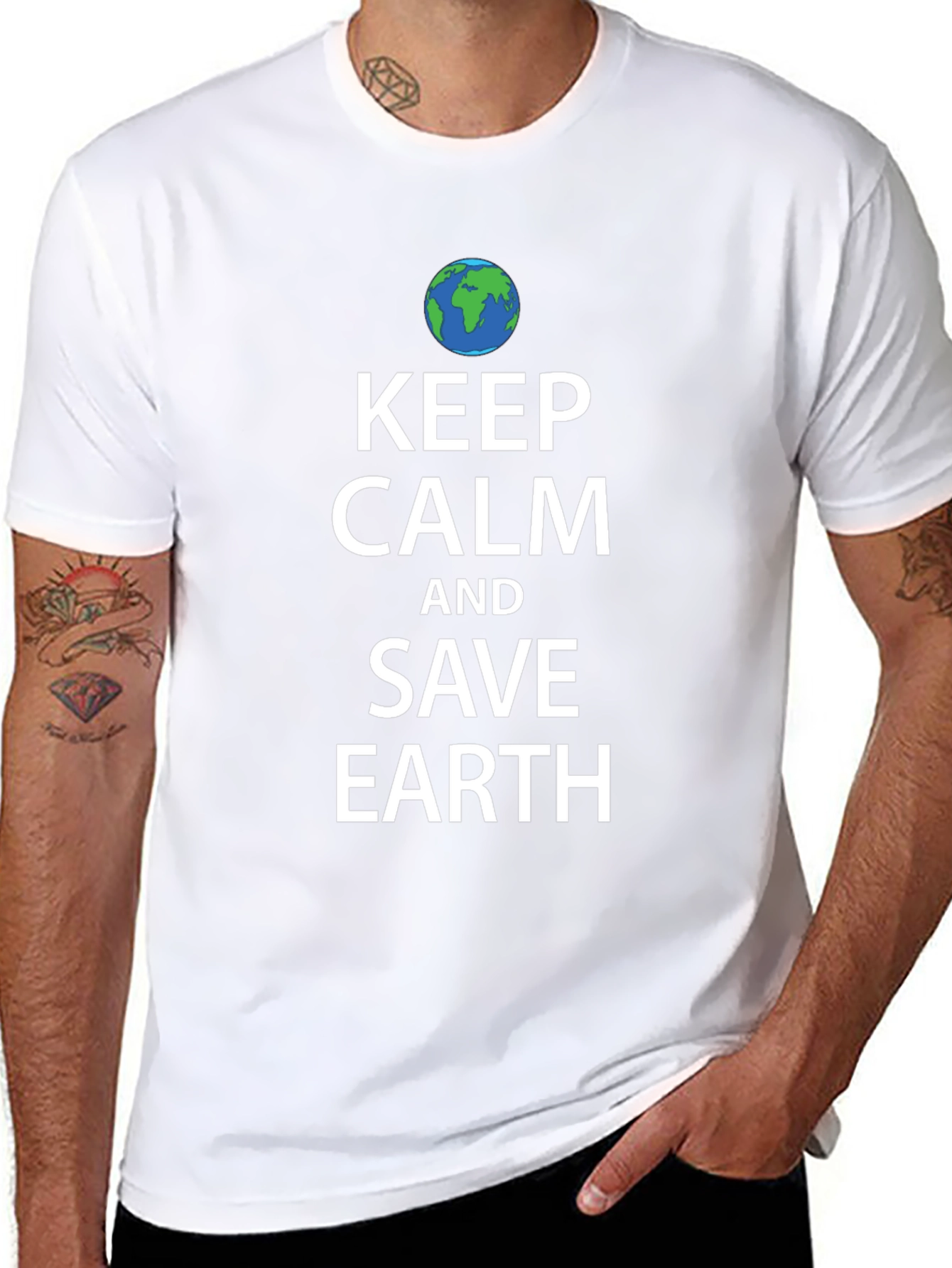 Keep Calm and Save Earth T-Shirt