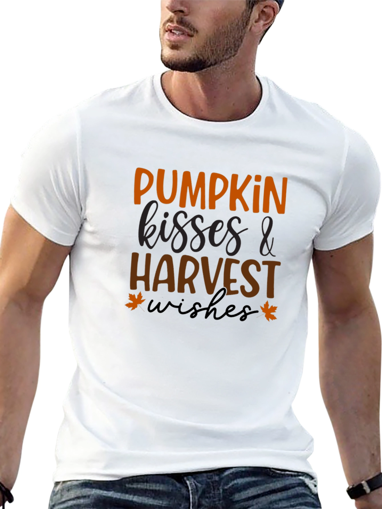 Pumpkin Harvest Wishes Graphic Tee