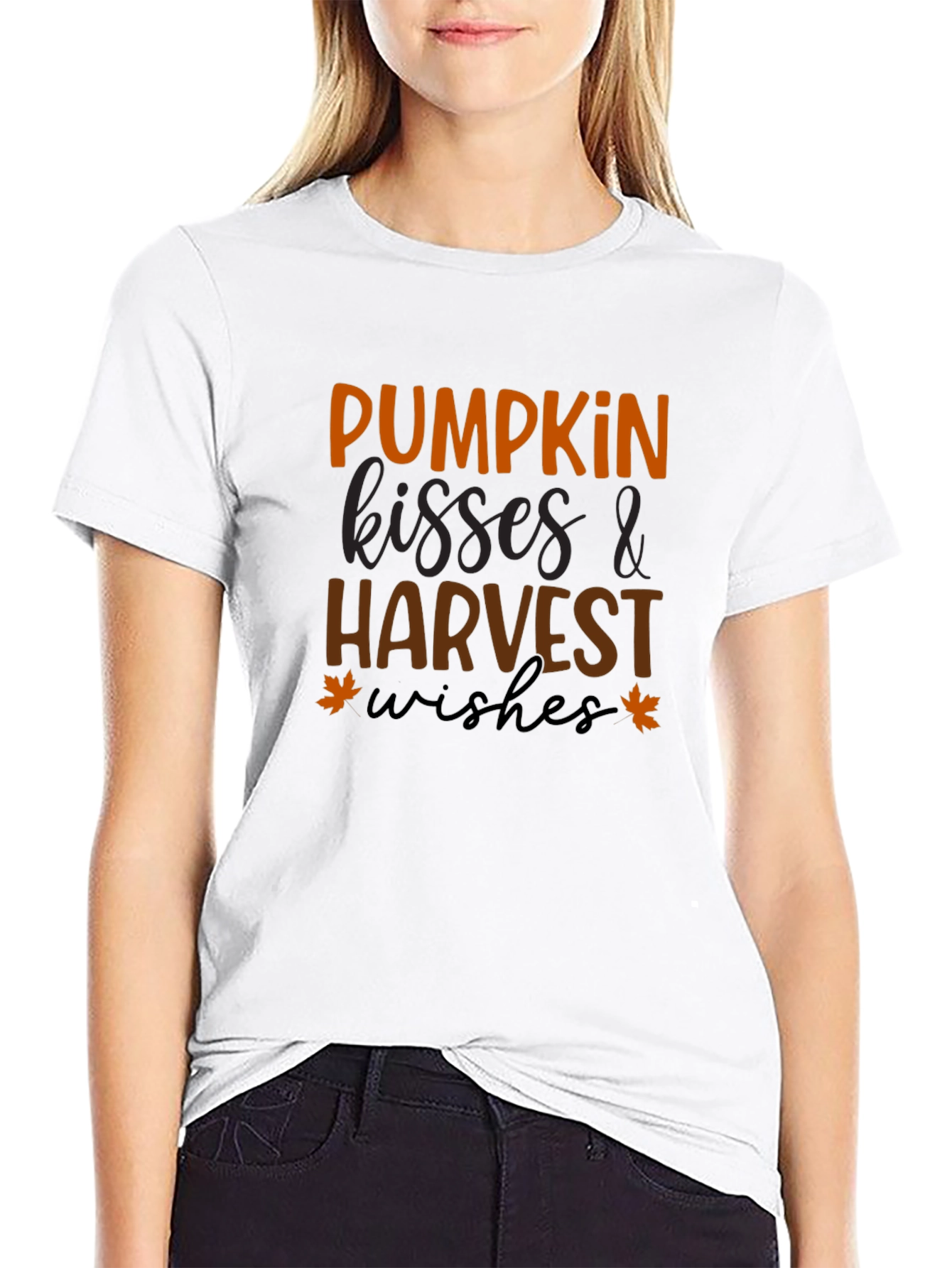 Pumpkin Harvest Wishes Graphic Tee