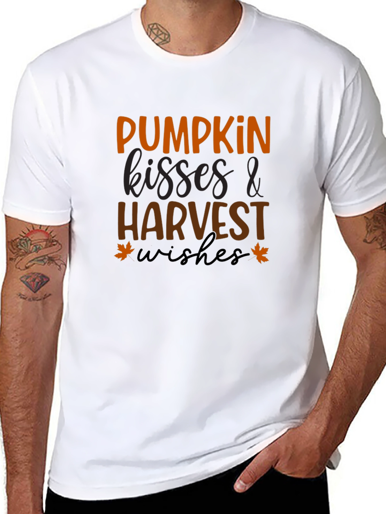 Pumpkin Harvest Wishes Graphic Tee