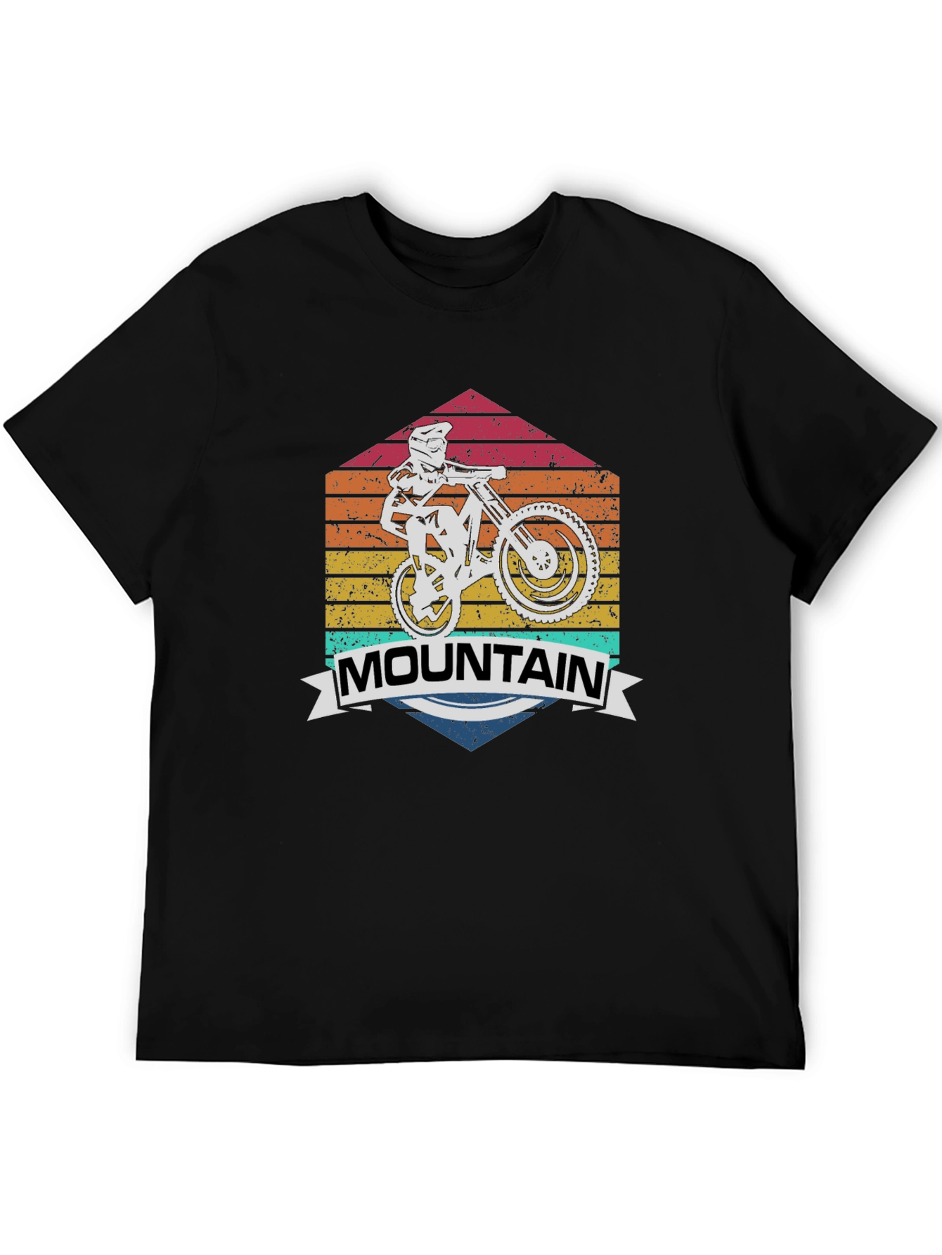 Mountain Biker Graphic T-Shirt