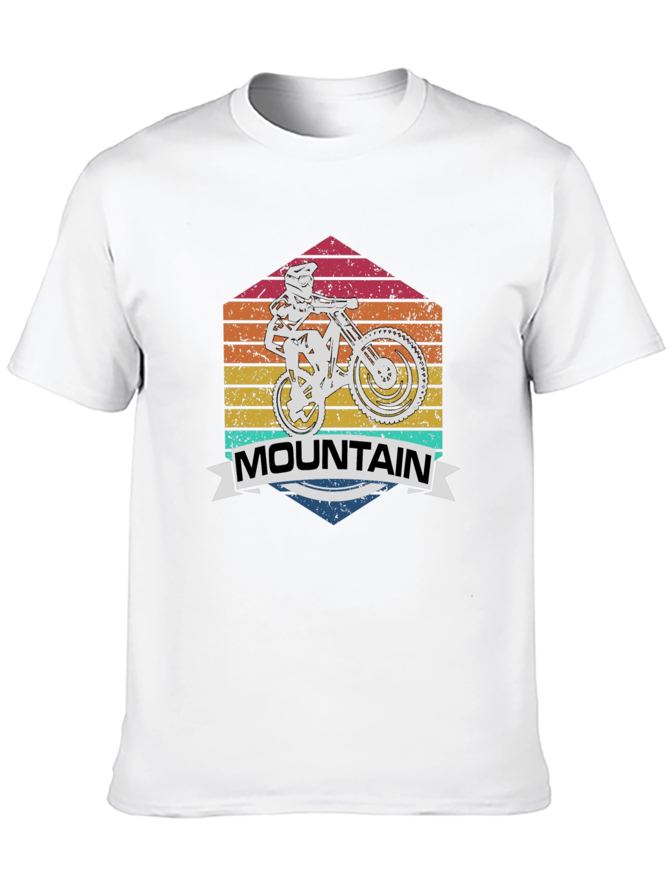 Mountain Biker Graphic T-Shirt