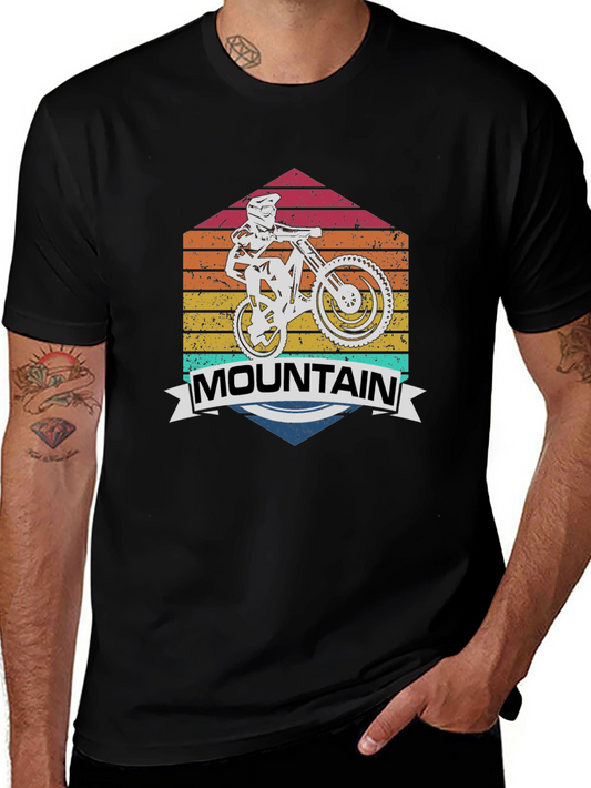 Mountain Biker Graphic T-Shirt