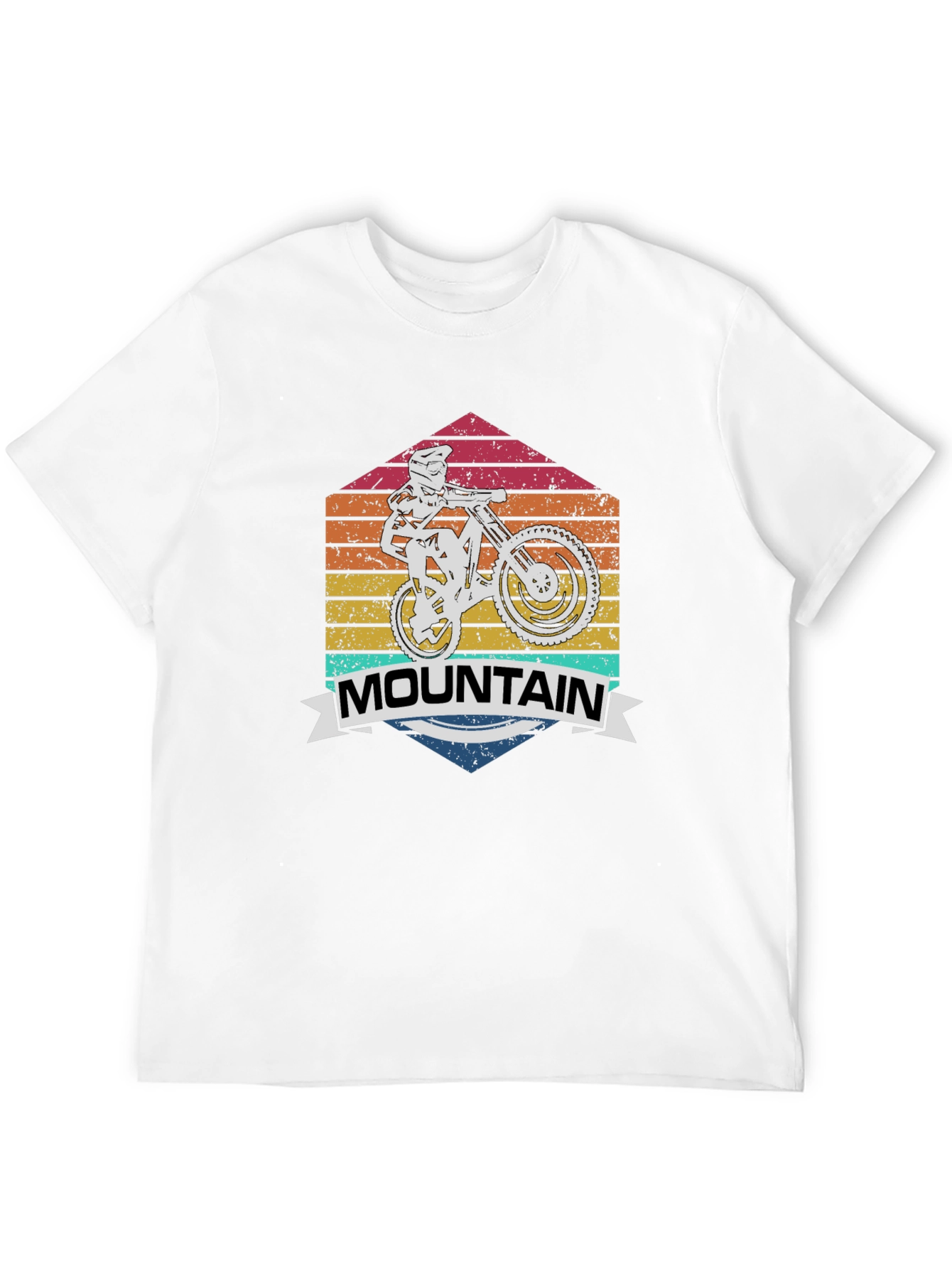 Mountain Biker Graphic T-Shirt