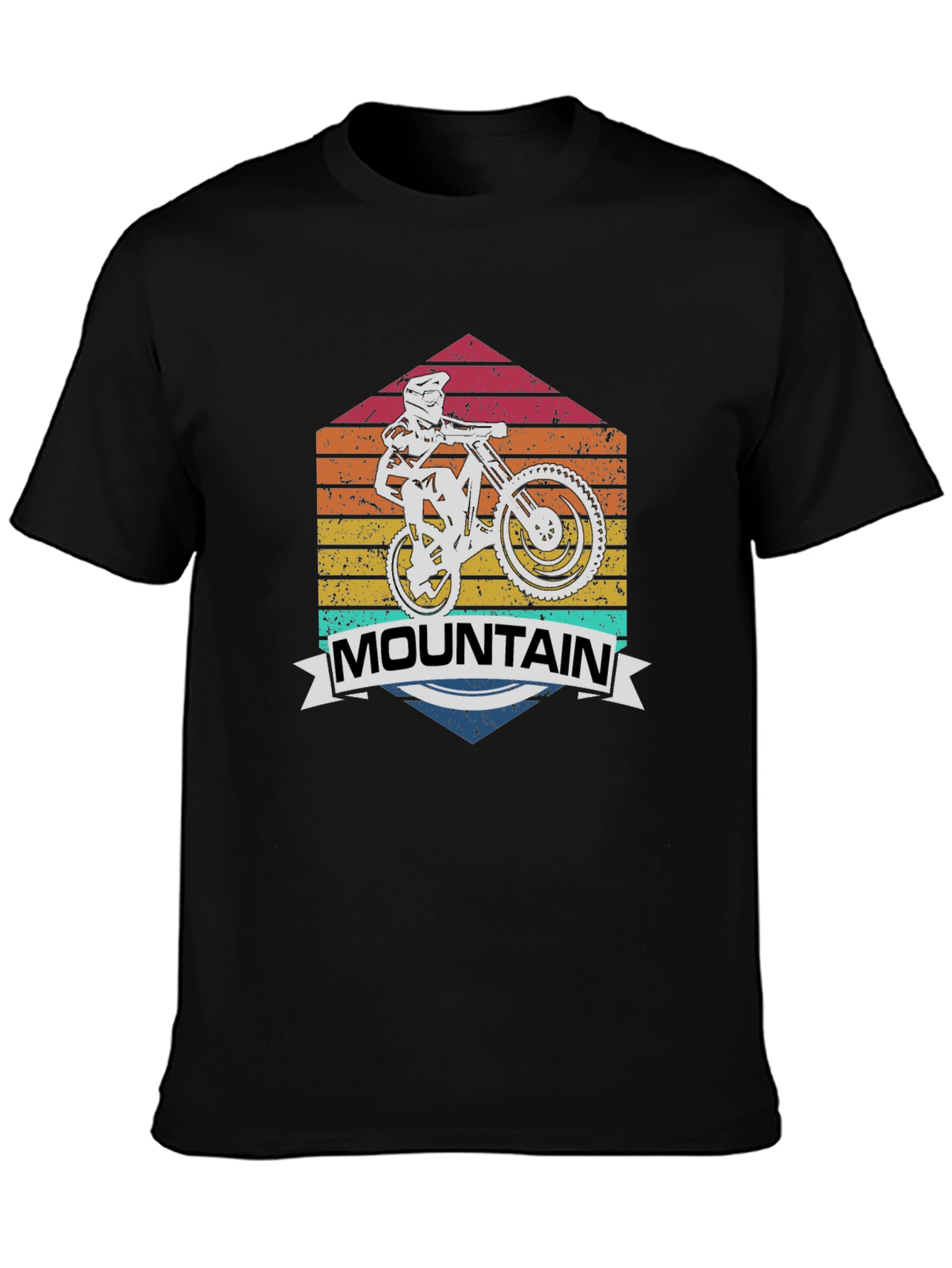 Mountain Biker Graphic T-Shirt