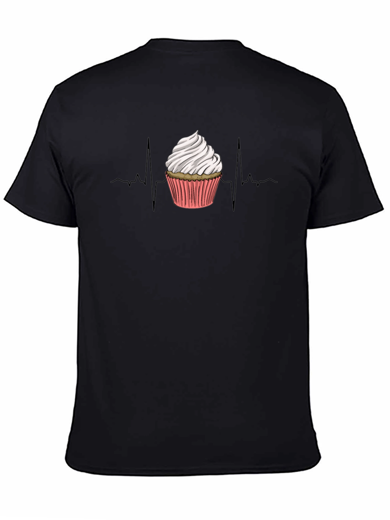 Cupcake Heartbeat Graphic Tee
