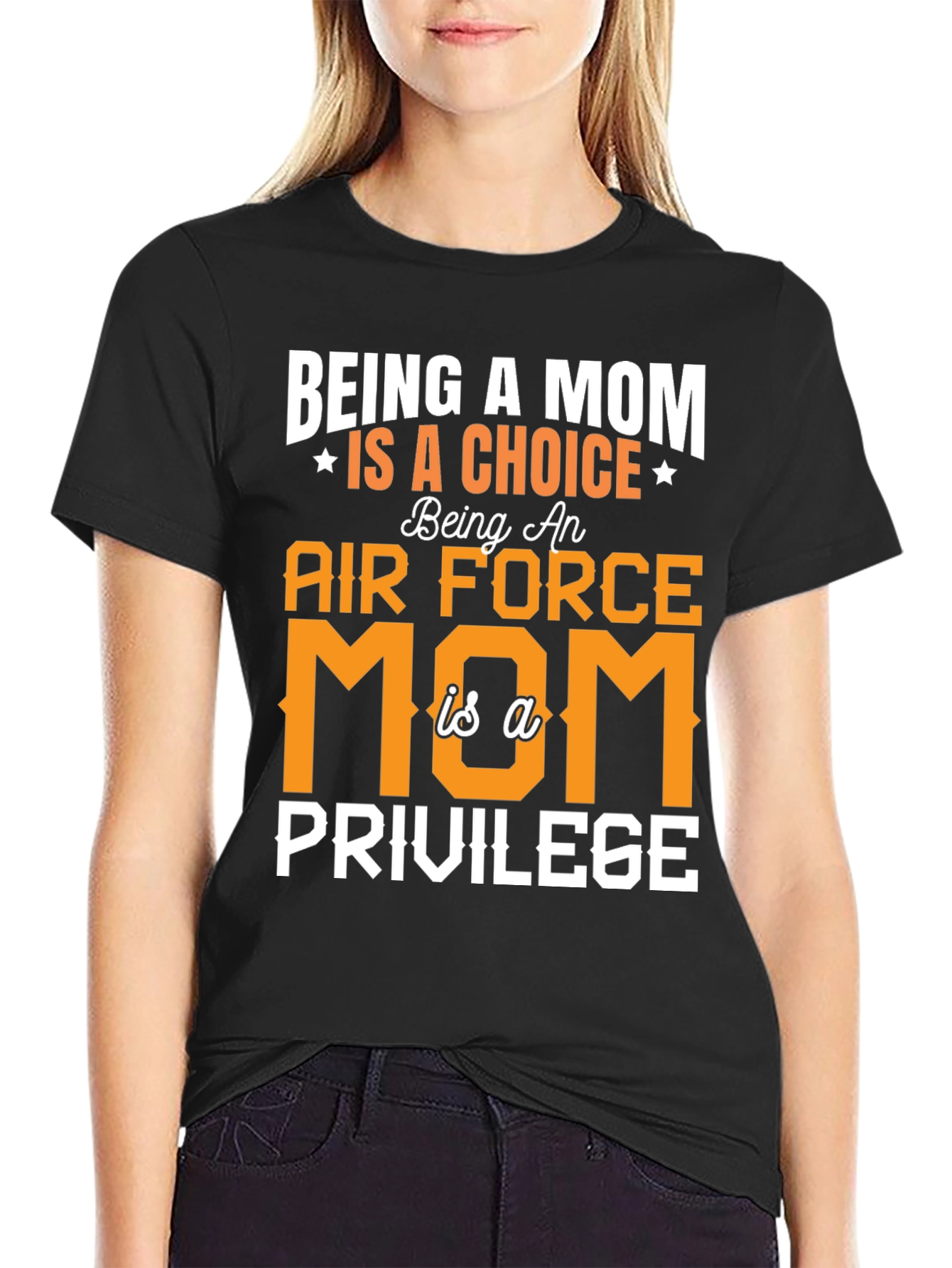 Air Force Mom Privilege T-Shirt