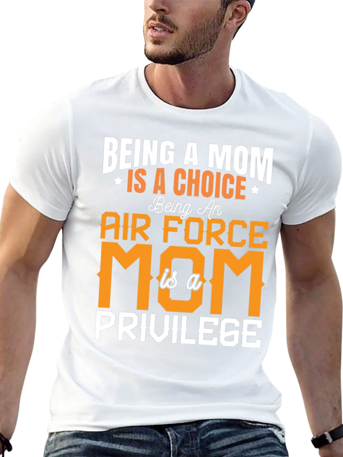 Air Force Mom Privilege T-Shirt