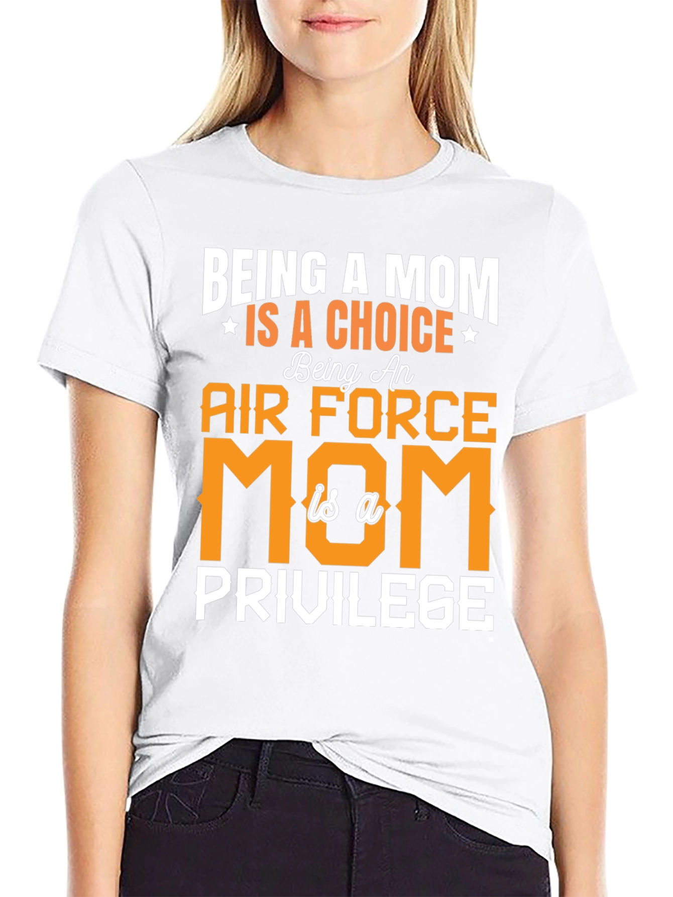 Air Force Mom Privilege T-Shirt