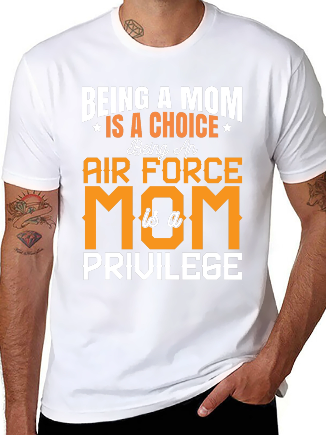 Air Force Mom Privilege T-Shirt