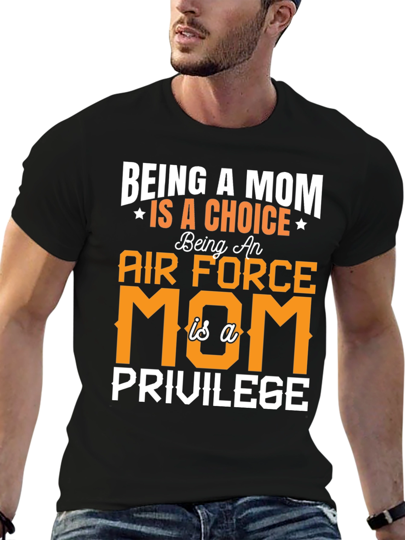Air Force Mom Privilege T-Shirt