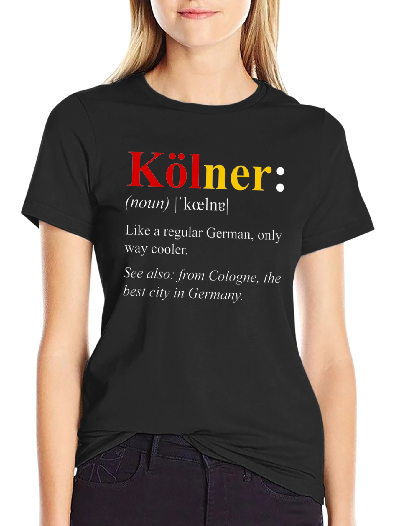 Köln Definition T-Shirt - Cool Cologne German Tee