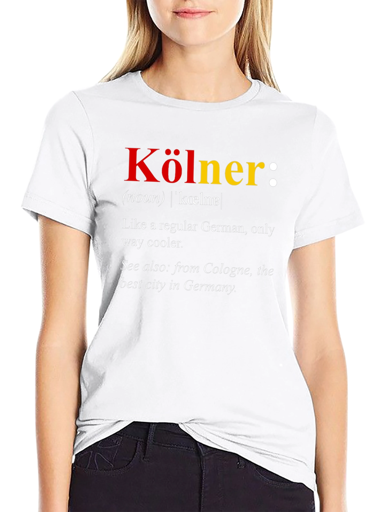 Köln Definition T-Shirt - Cool Cologne German Tee