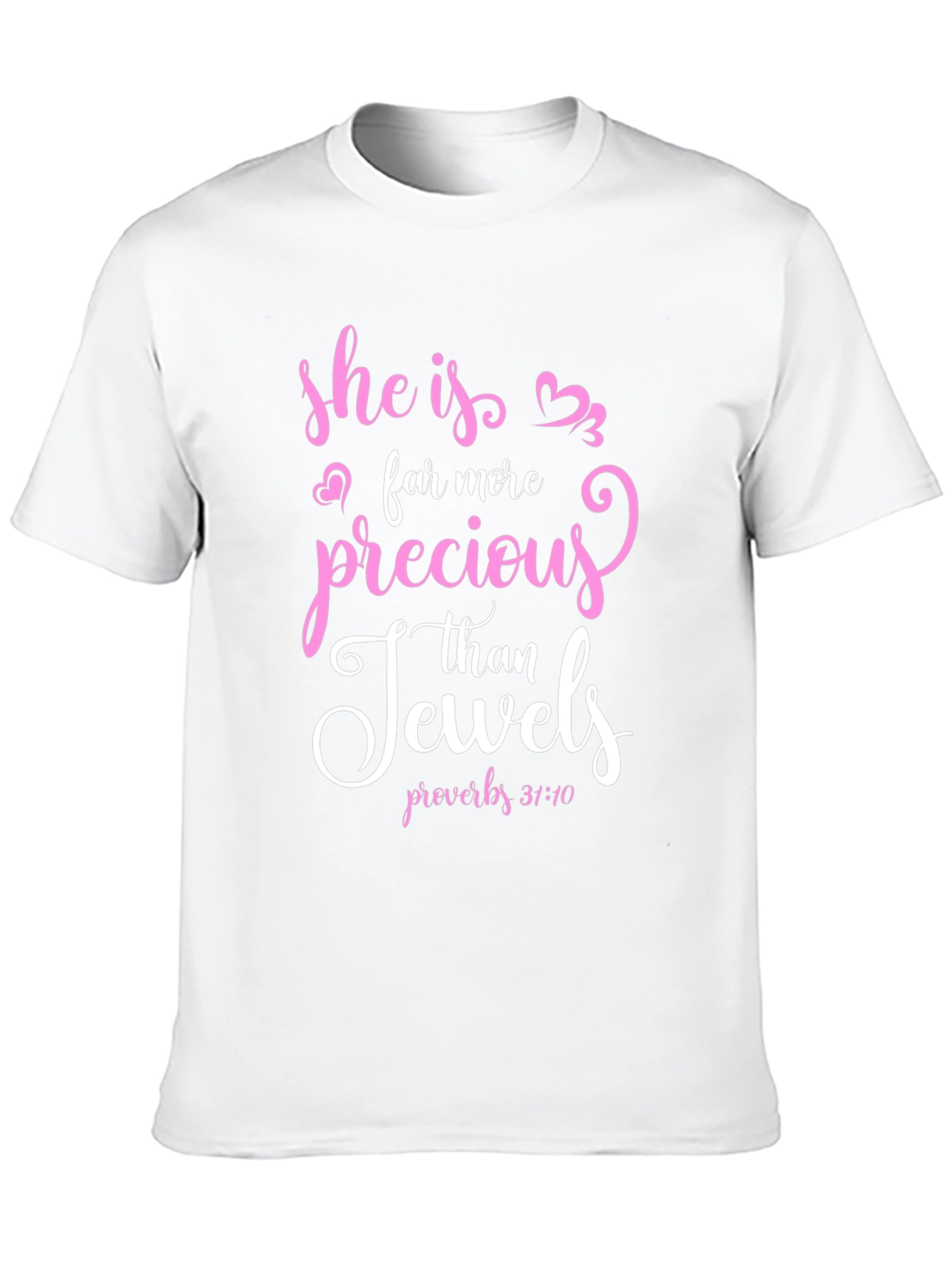 She is Far More Precious Christian T-Shirt