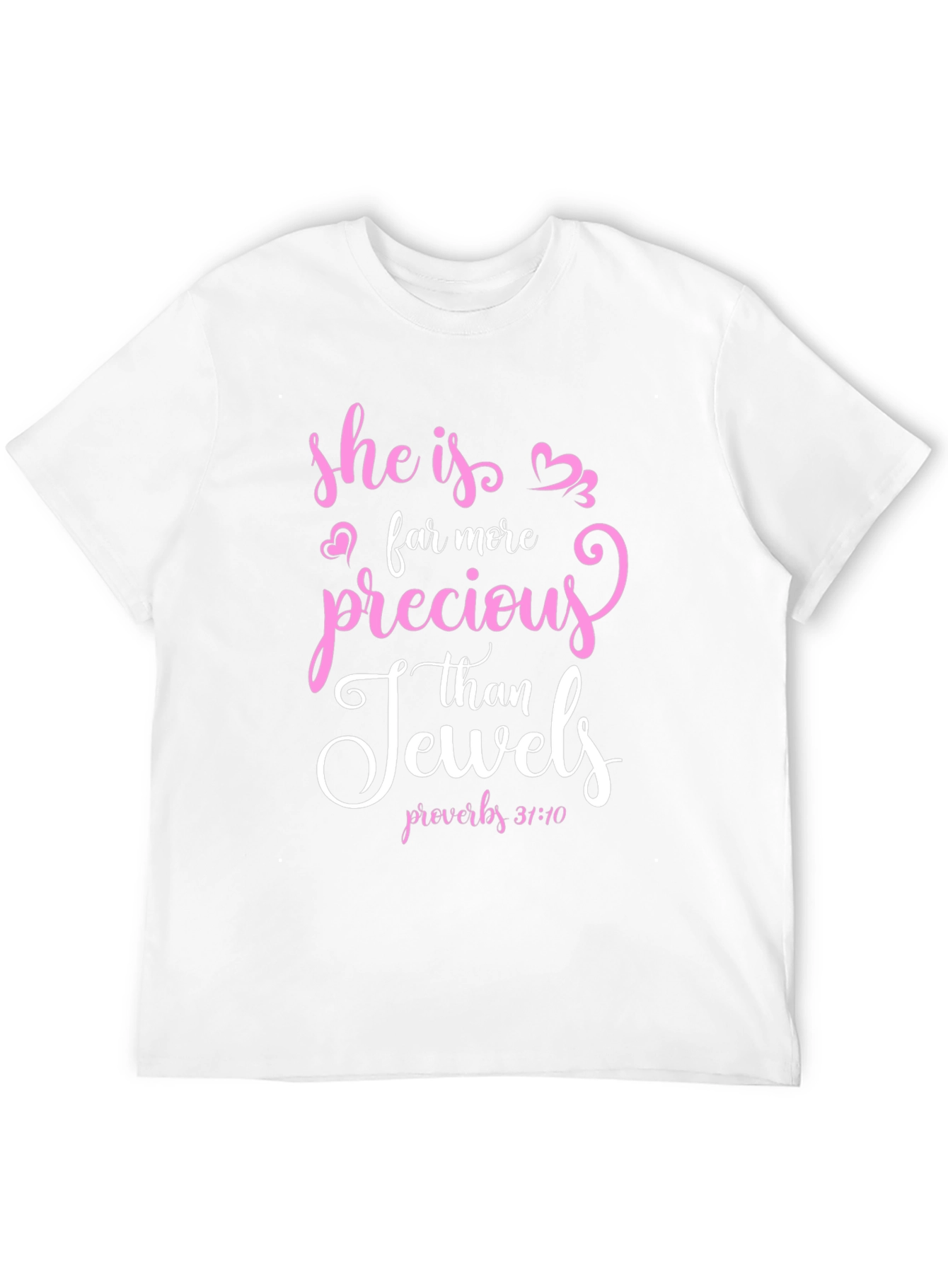 She is Far More Precious Christian T-Shirt