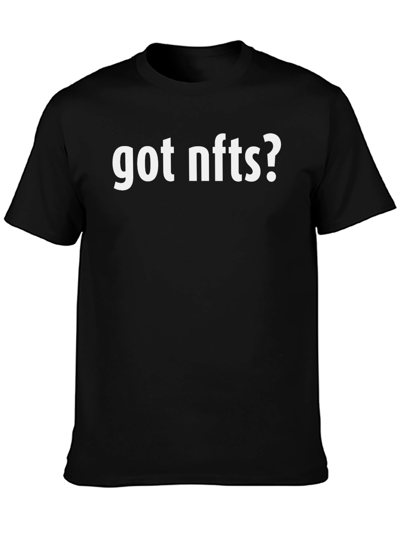 Got NFTs? Black Graphic T-Shirt