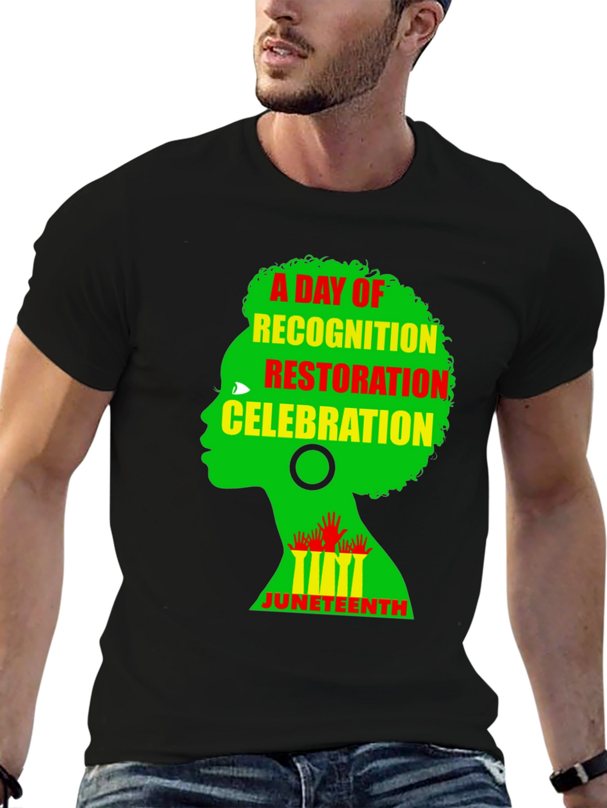 Juneteenth Celebration T-Shirt: Recognition Restoration Freedom