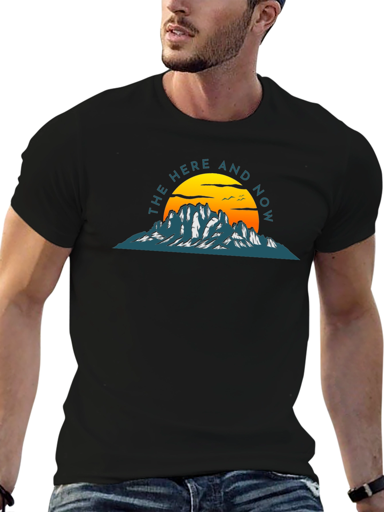 The Here and Now Graphic T-Shirt - Black