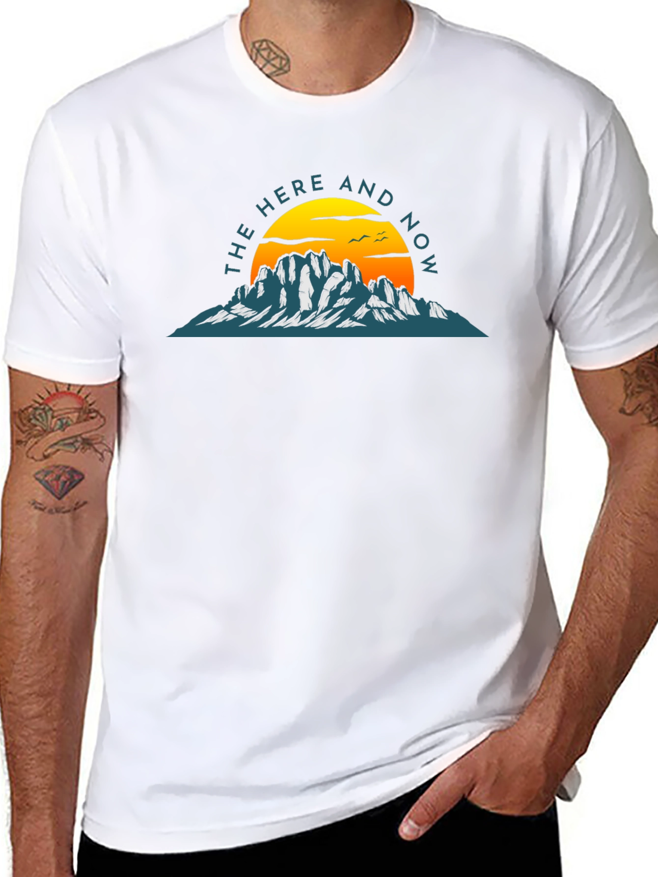 The Here and Now Graphic T-Shirt - Black