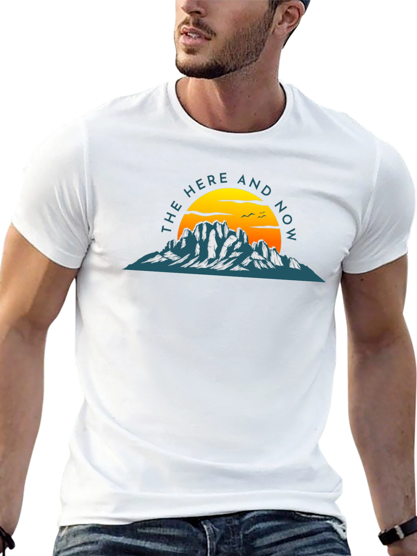 The Here and Now Graphic T-Shirt - Black