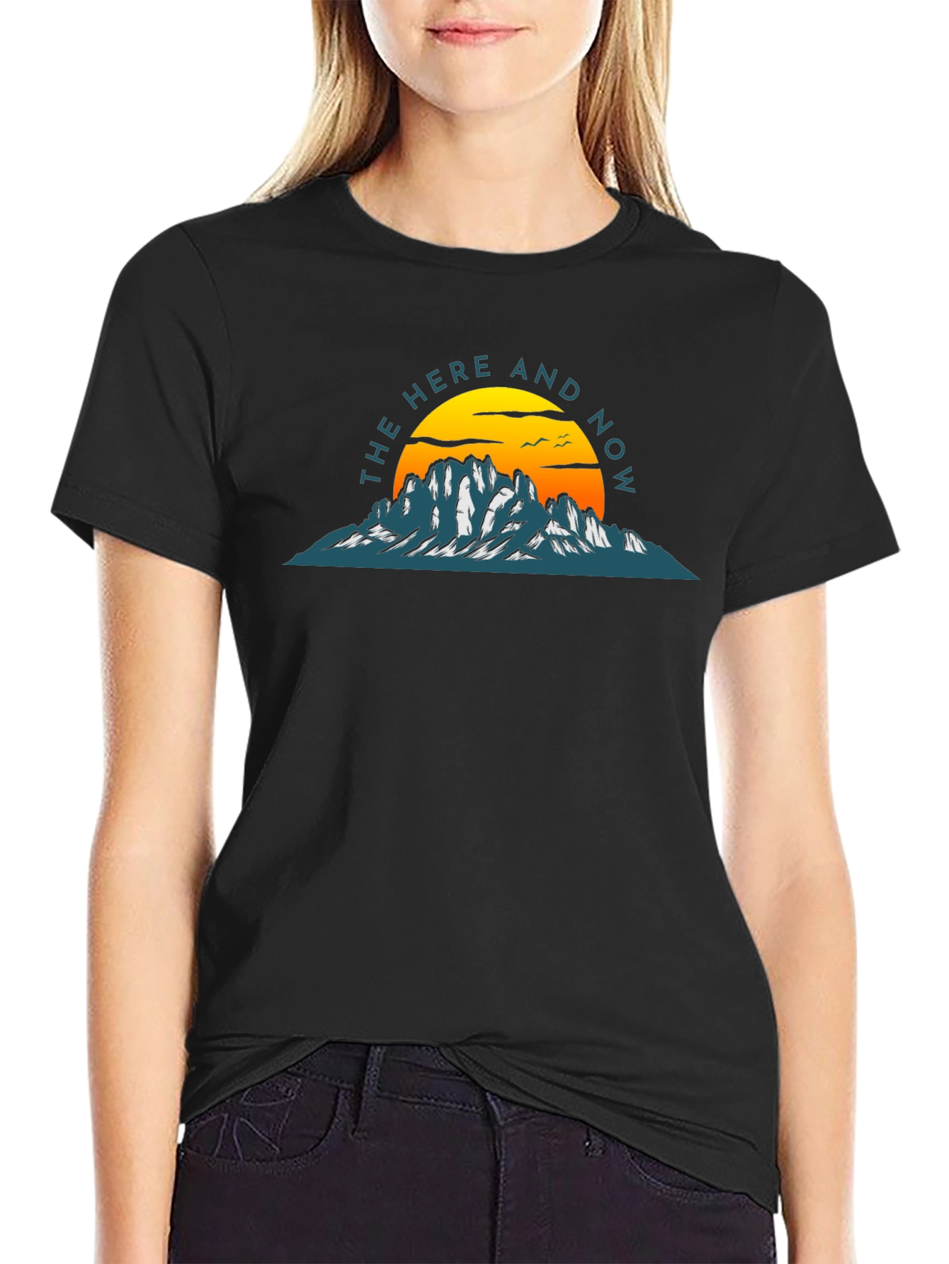 The Here and Now Graphic T-Shirt - Black