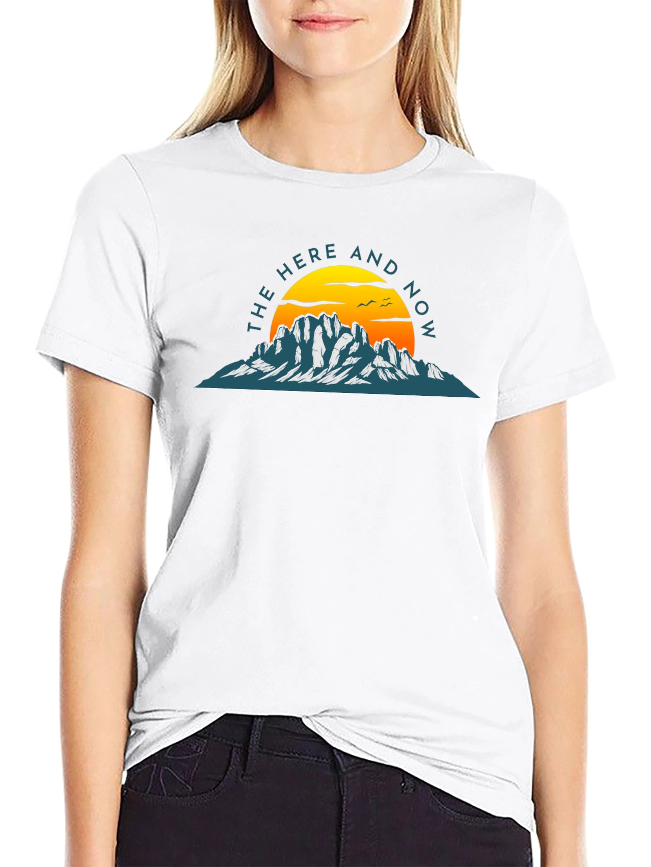 The Here and Now Graphic T-Shirt - Black