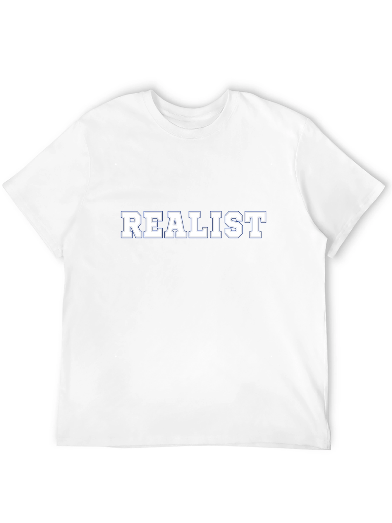 Realist Graphic Tee - Black Cotton T-Shirt