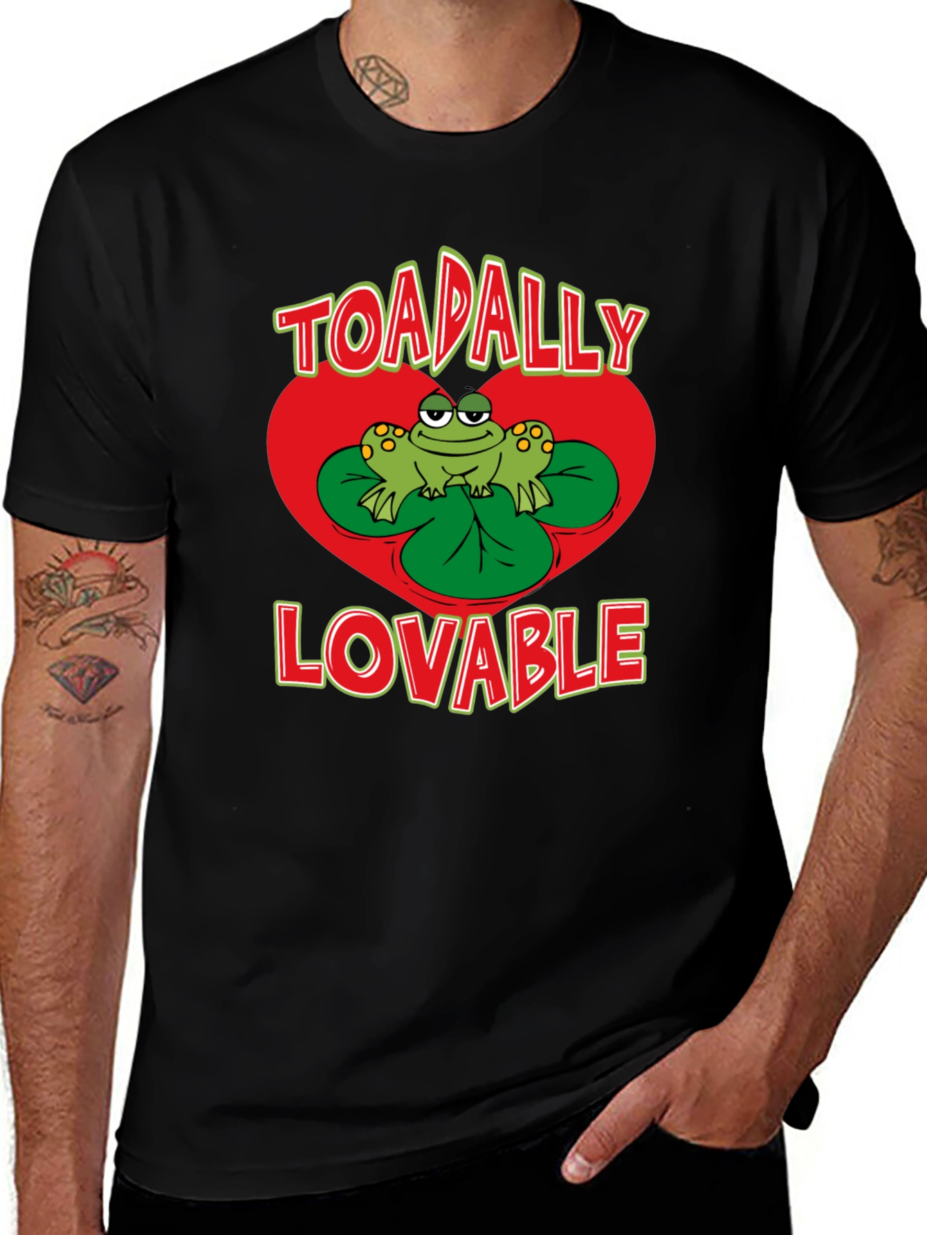 Toadally Lovable Frog Graphic Tee