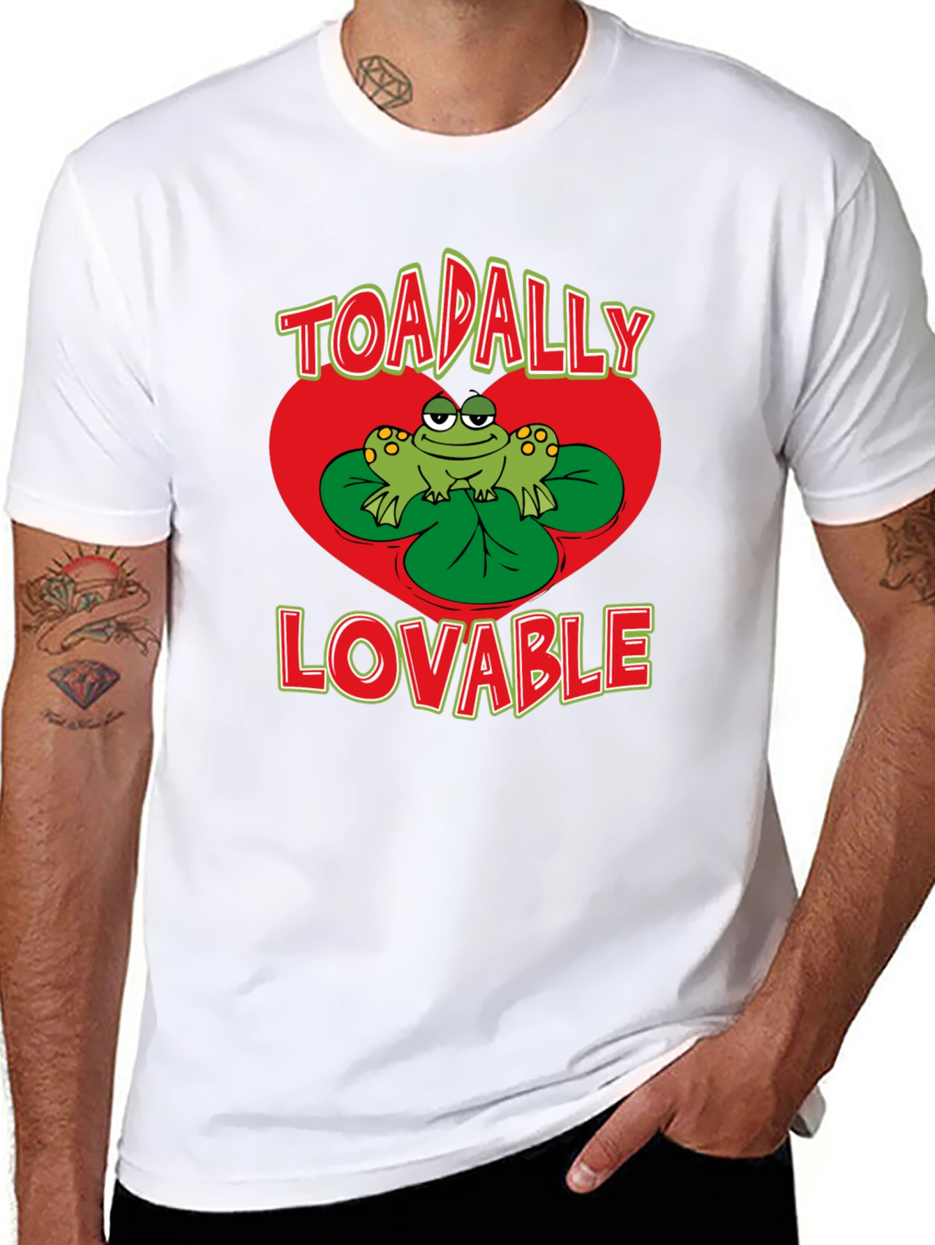 Toadally Lovable Frog Graphic Tee