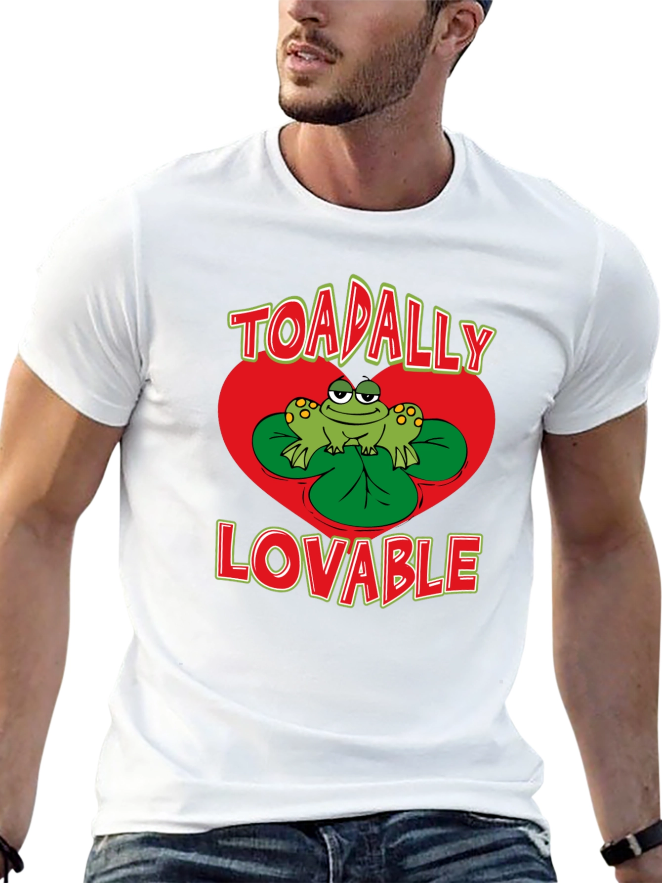 Toadally Lovable Frog Graphic Tee