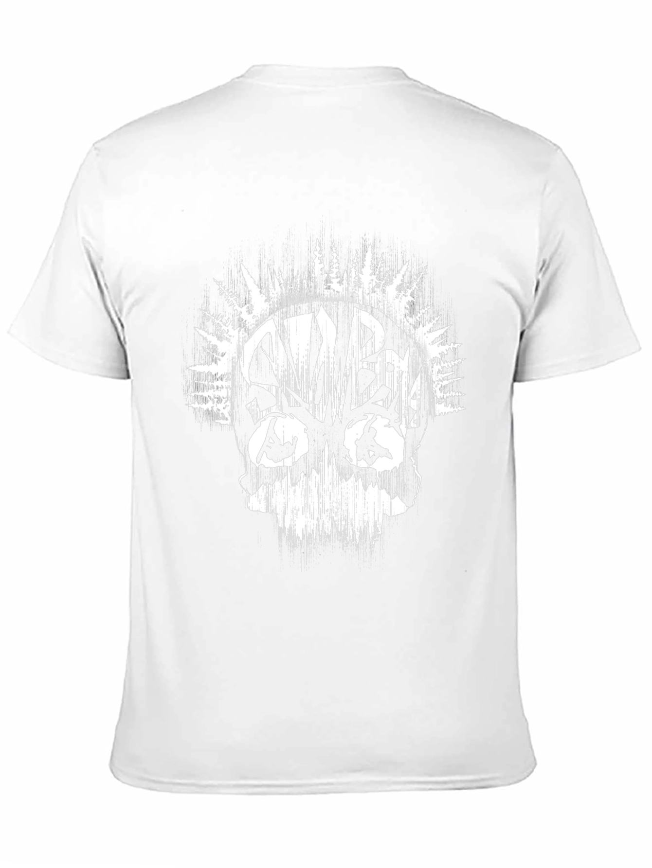 Snowboard Skull Graphic T-Shirt