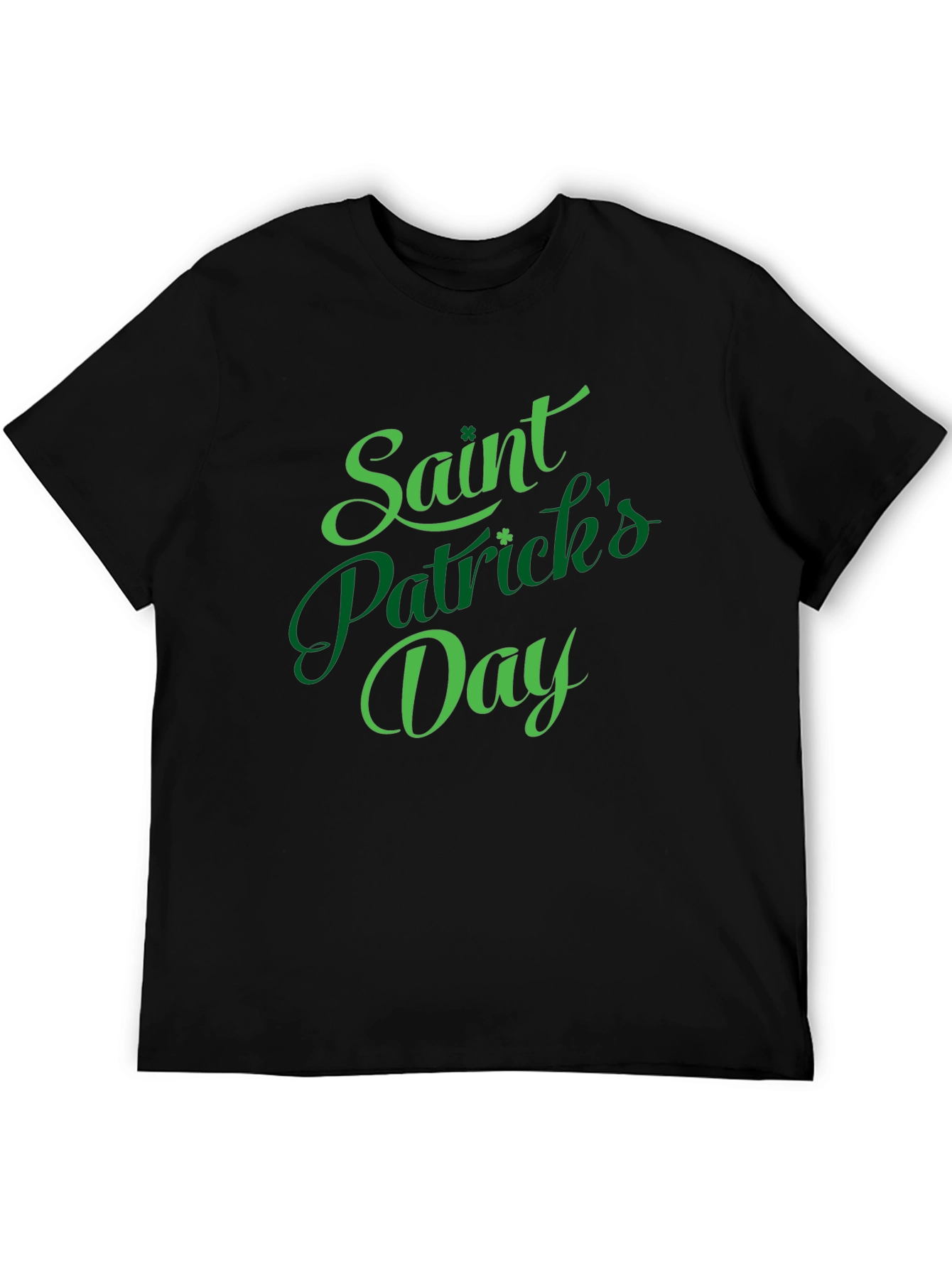 Saint Patricks Day Black T-Shirt