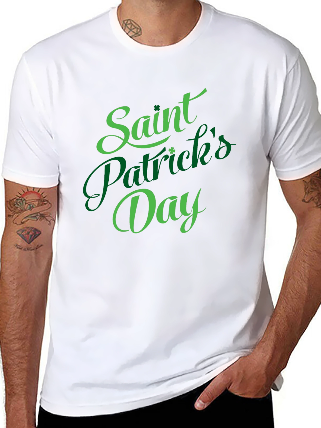 Saint Patricks Day Black T-Shirt