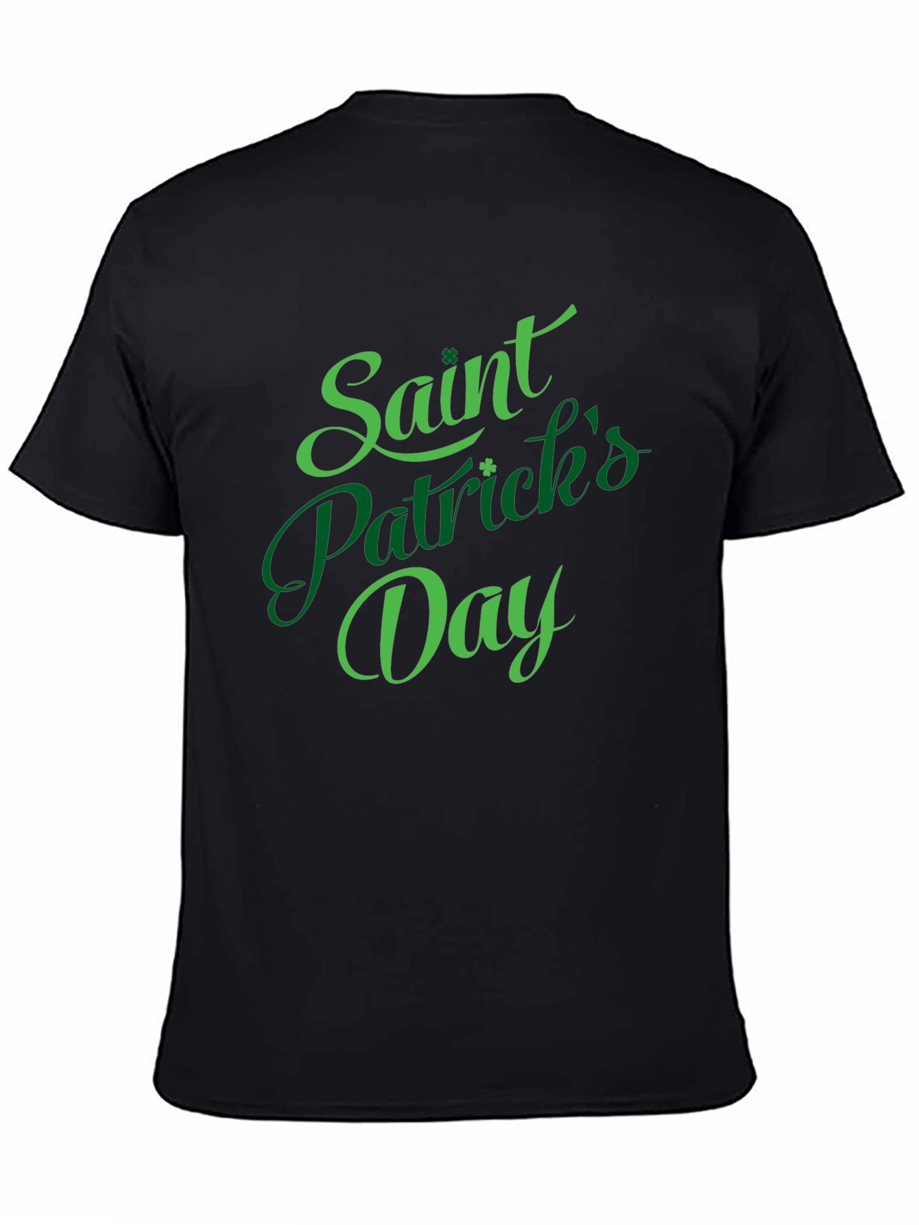Saint Patricks Day Black T-Shirt