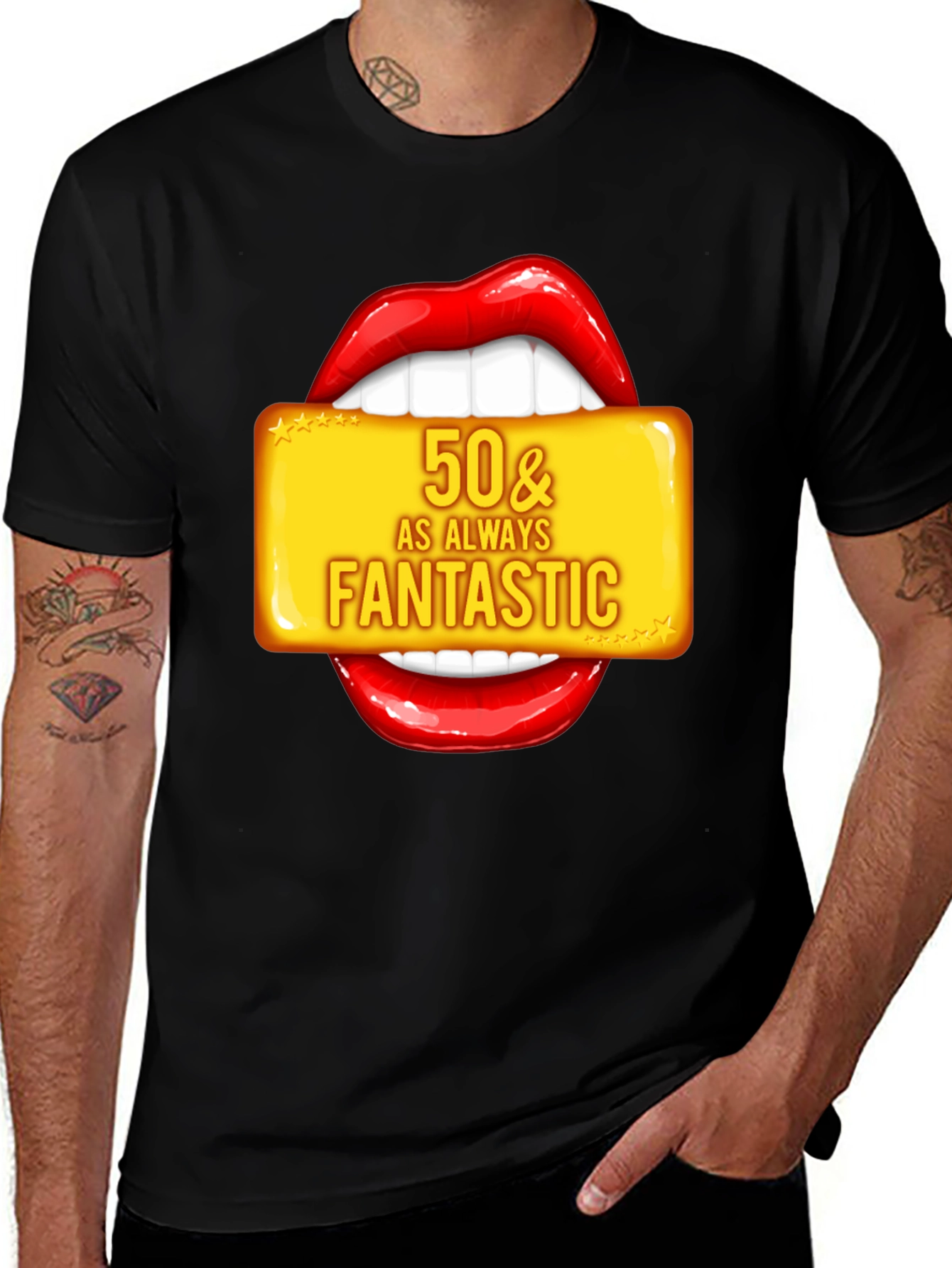 50 & Fantastic Graphic Tee