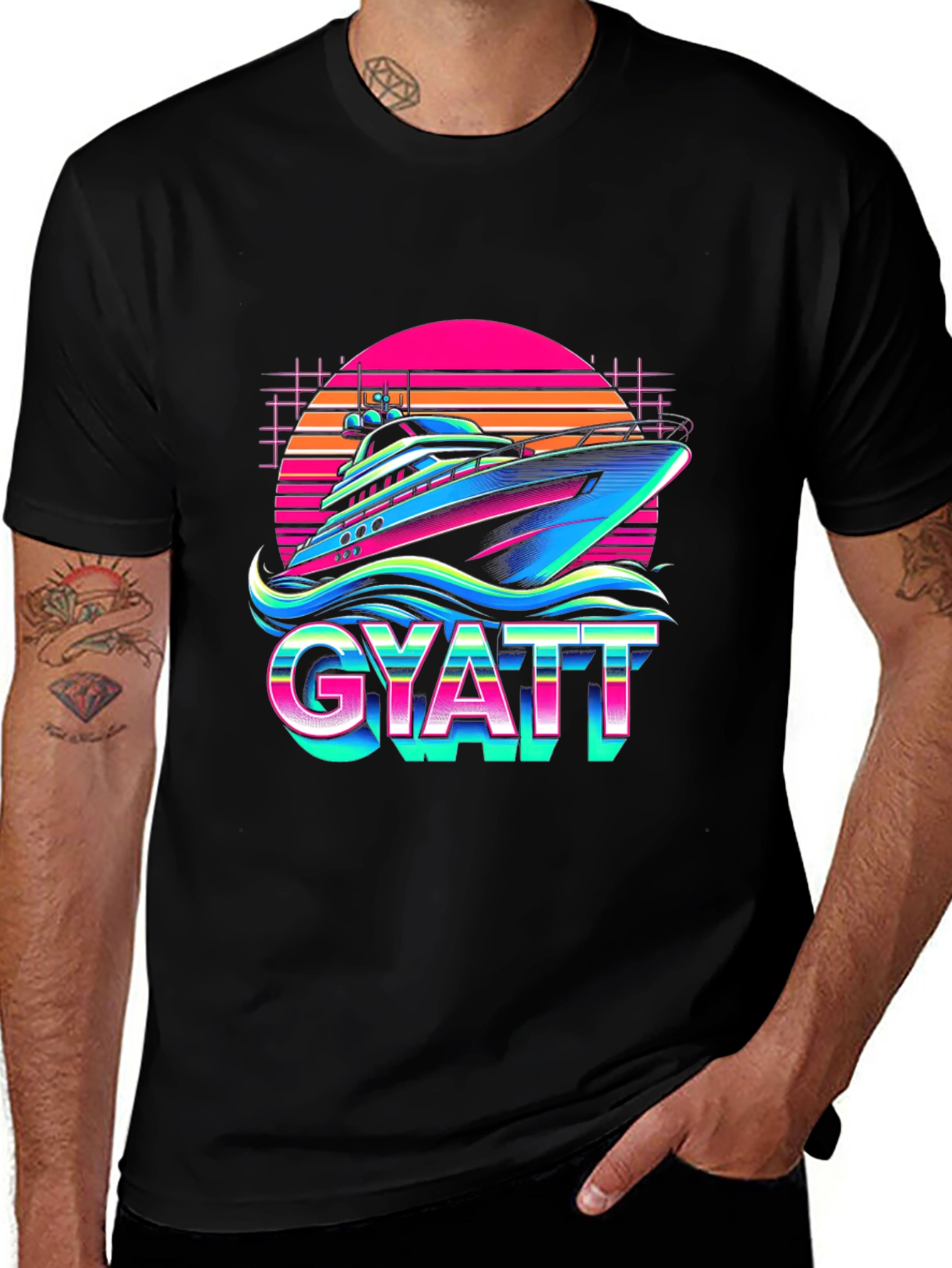 GYATT Yacht Graphic T-Shirt