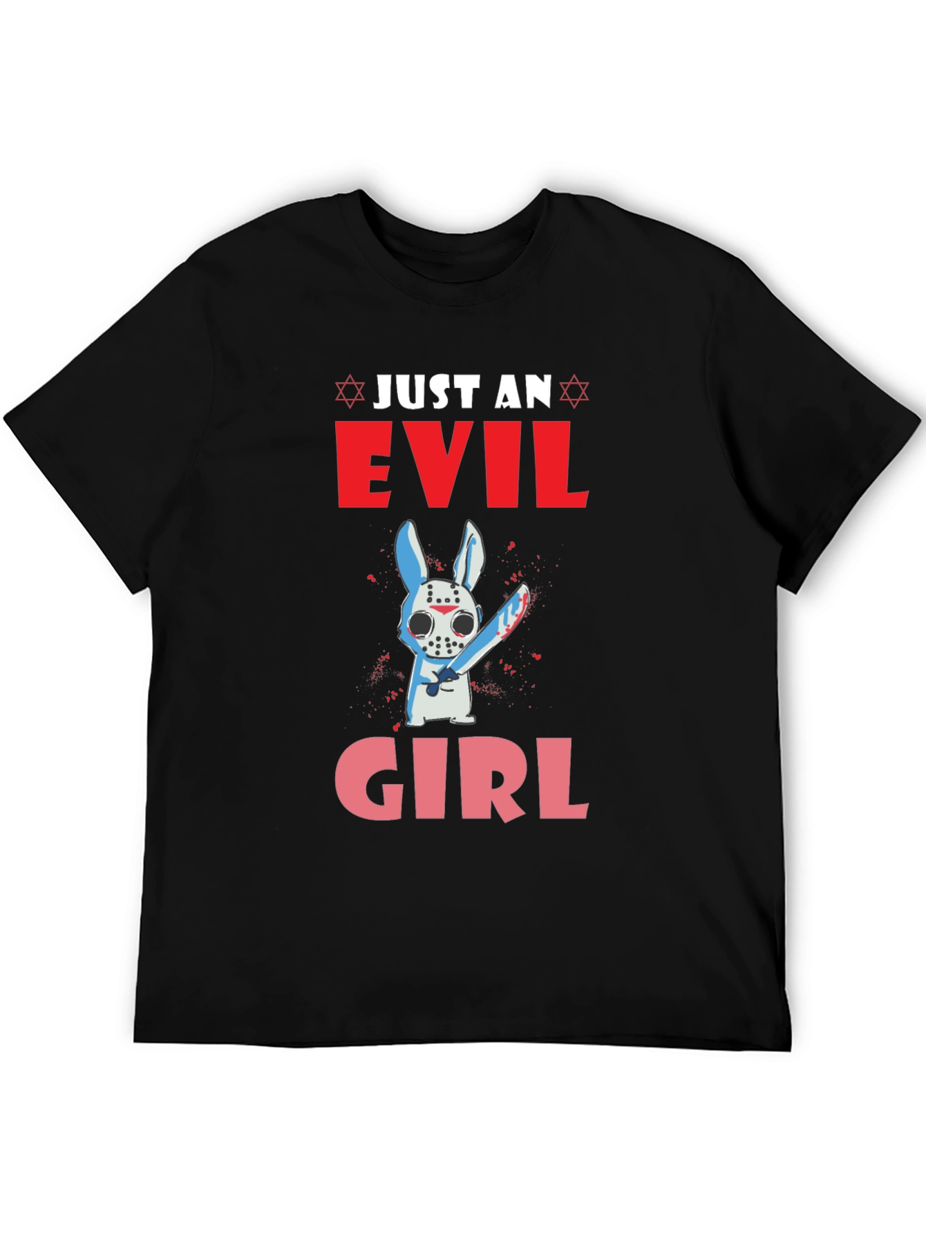 Evil Girl T-Shirt: Bunny Horror Tee