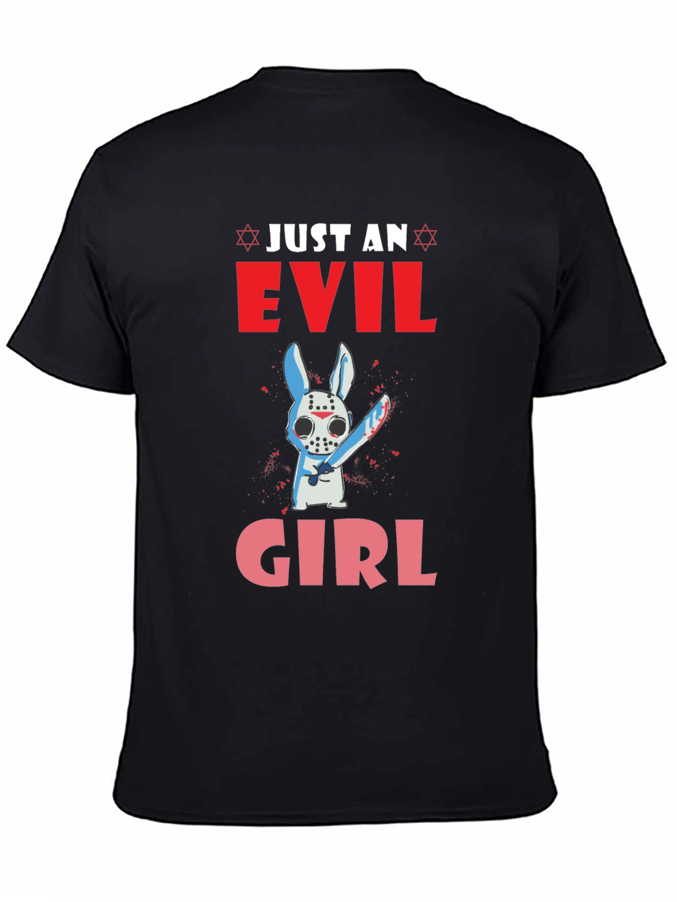 Evil Girl T-Shirt: Bunny Horror Tee
